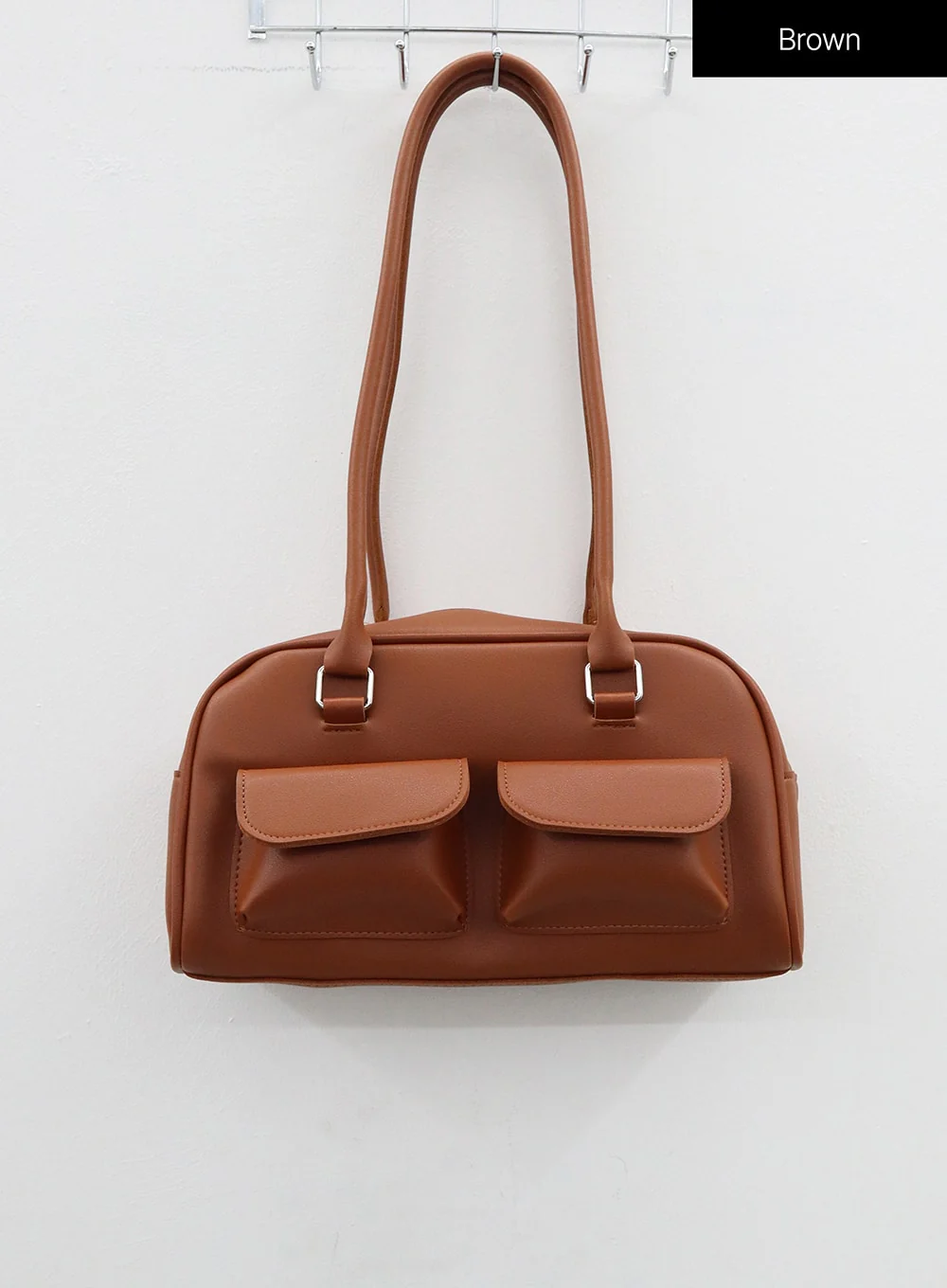 Twin Pocket Shoulder Bag OM306 - Image 12