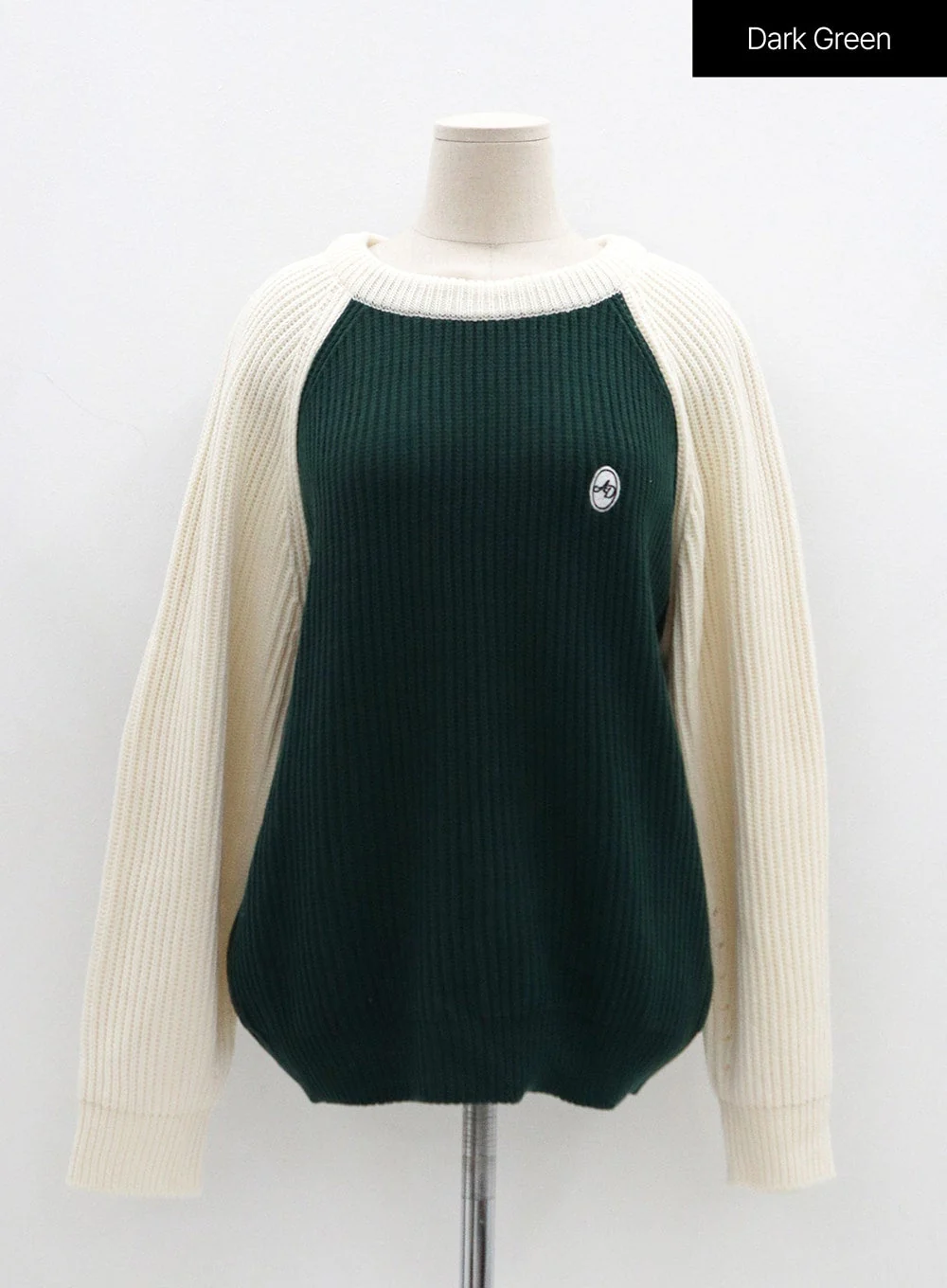 Two Color Knit Sweater OS27 - Image 15