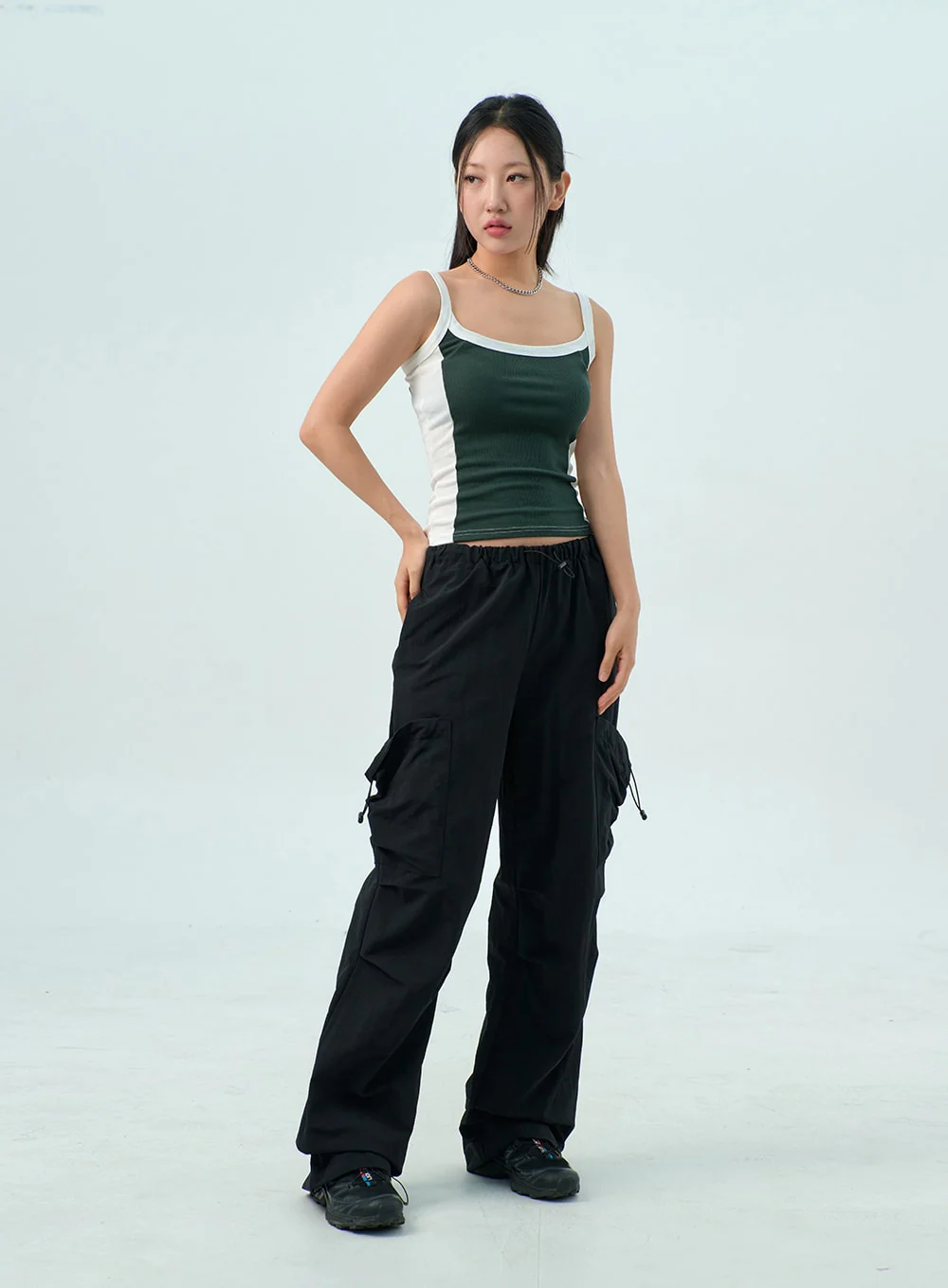 Two Color Knit Top CY325 - Image 16