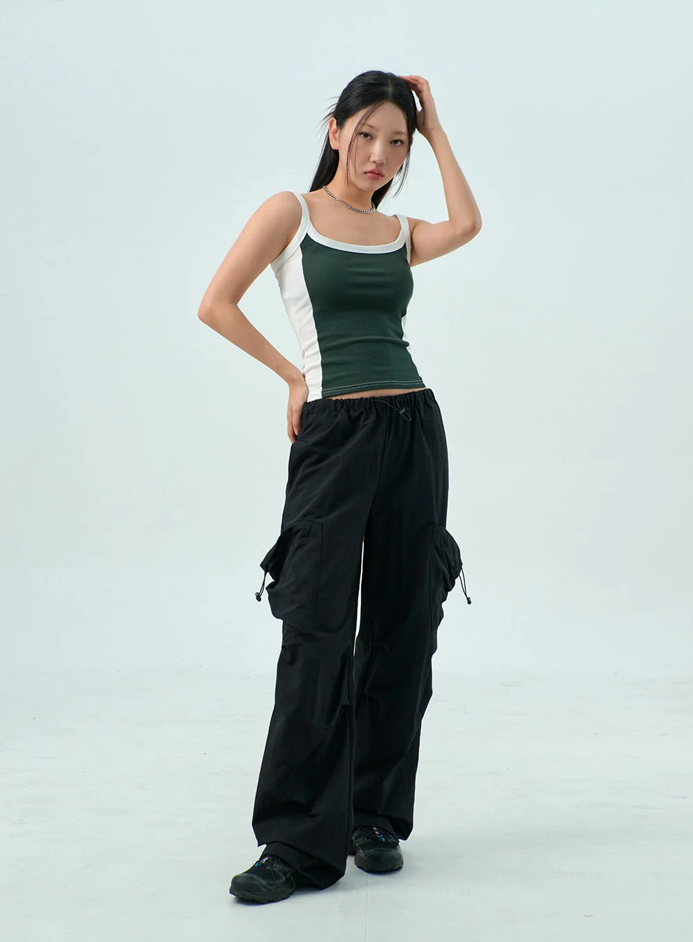Two Color Knit Top CY325 - Image 18