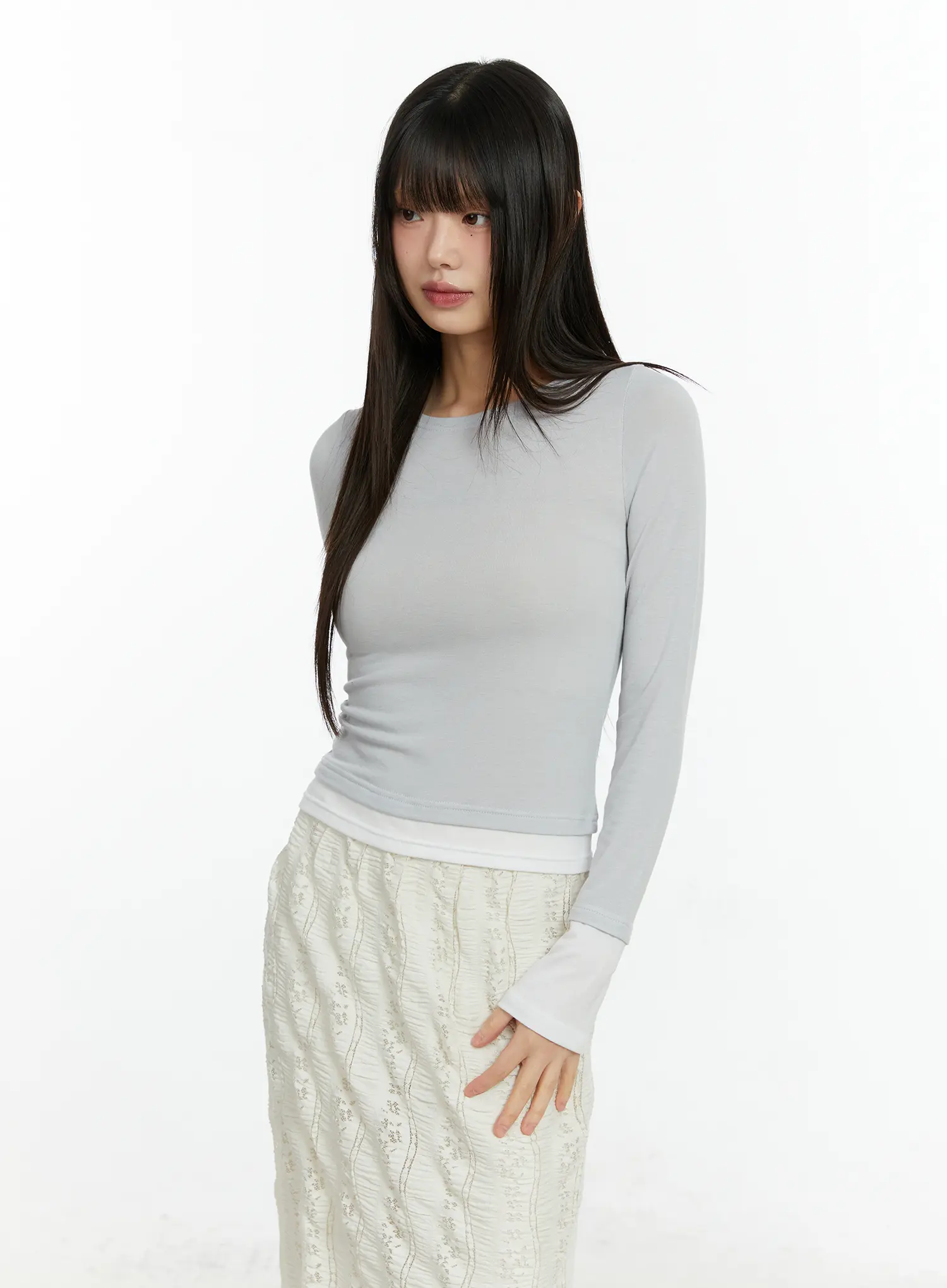 Two-Tone Layered Top CF509 - Image 2