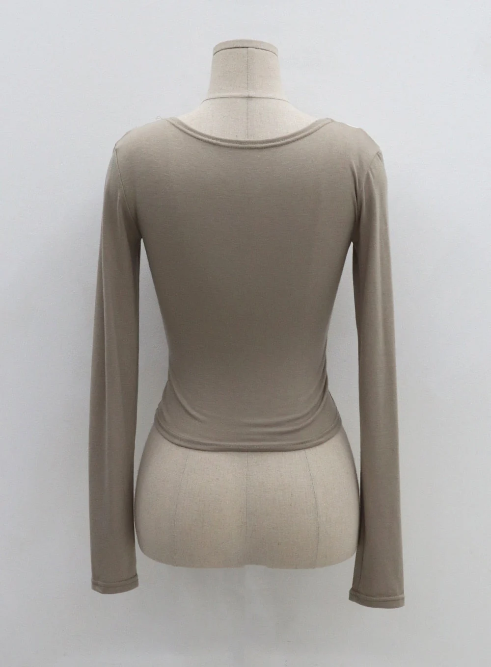Two Tone Zip-Up Cropped Top CG31 - Image 15