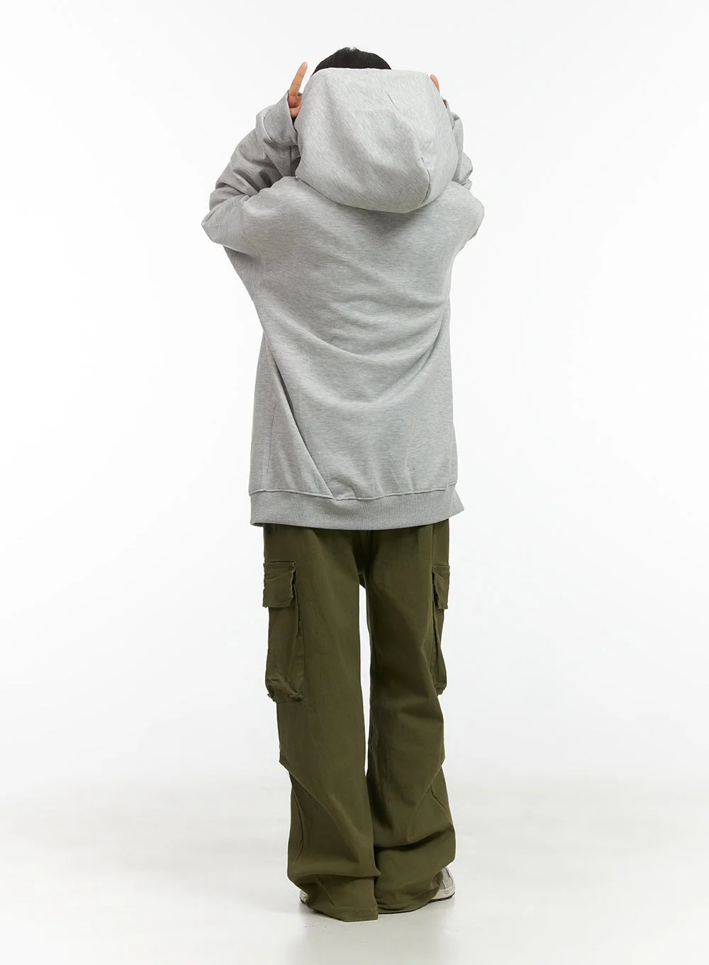 Two-Way Zipper Hoodie CO417 - Image 6