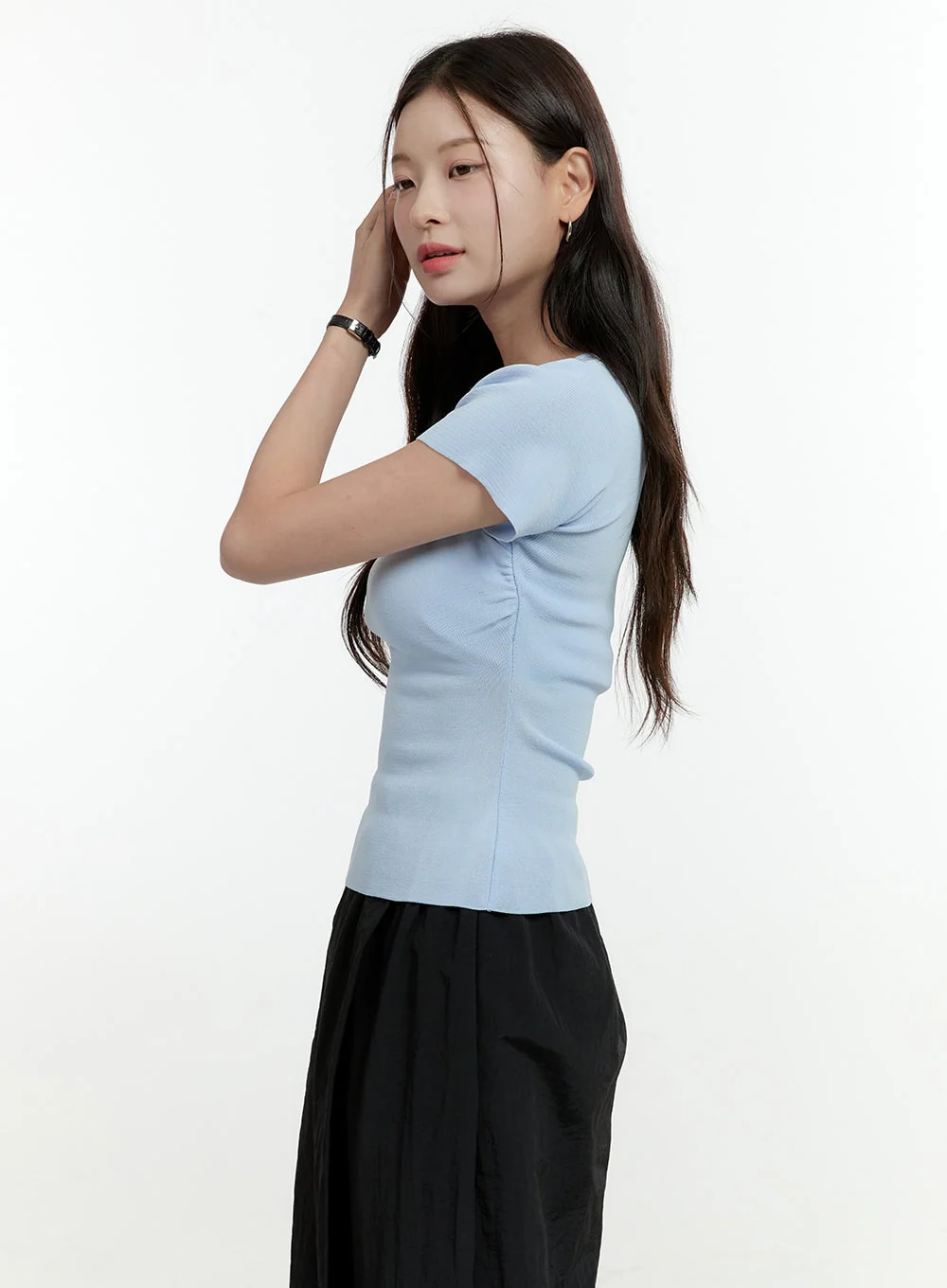 U-Neck Slim Fit Top OL430 - Image 5