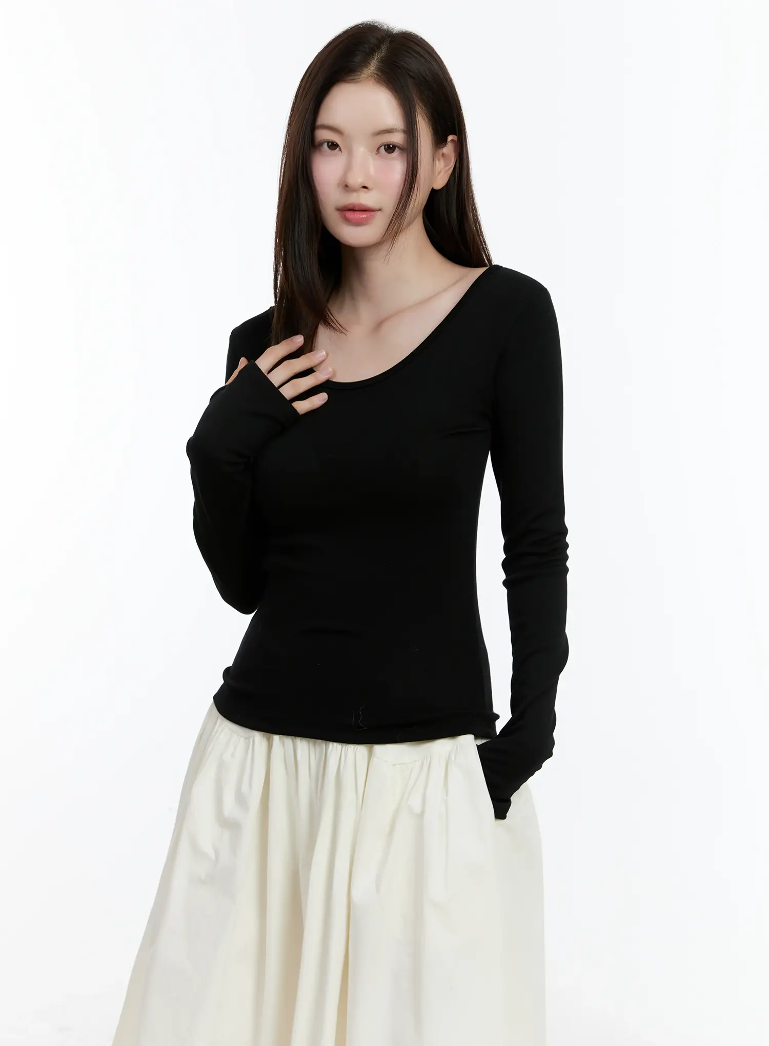 U-Neck Thermal Top ID510 - Image 9