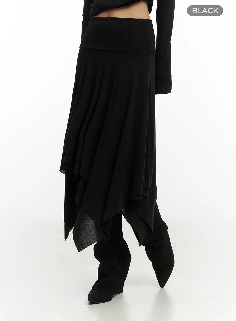 Unbalanced Chic Midi Skirt CO414 - Image 8
