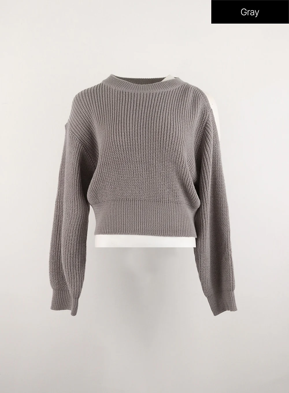 Unbalanced Opening Shoulder Knit Sweater OD308 - Image 7