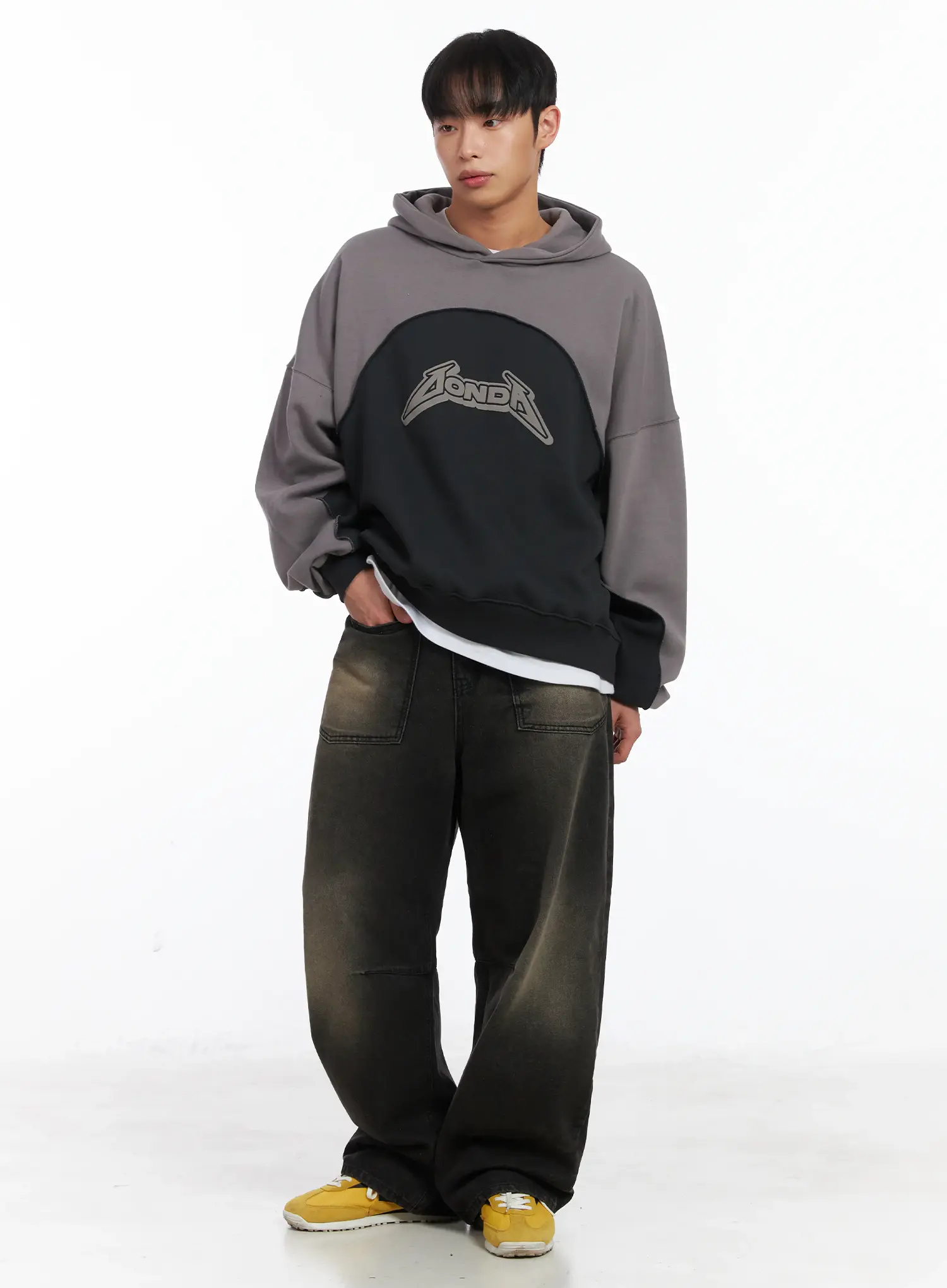 Unique Front Pocket Dark-Washed Jeans ID515 - Image 10