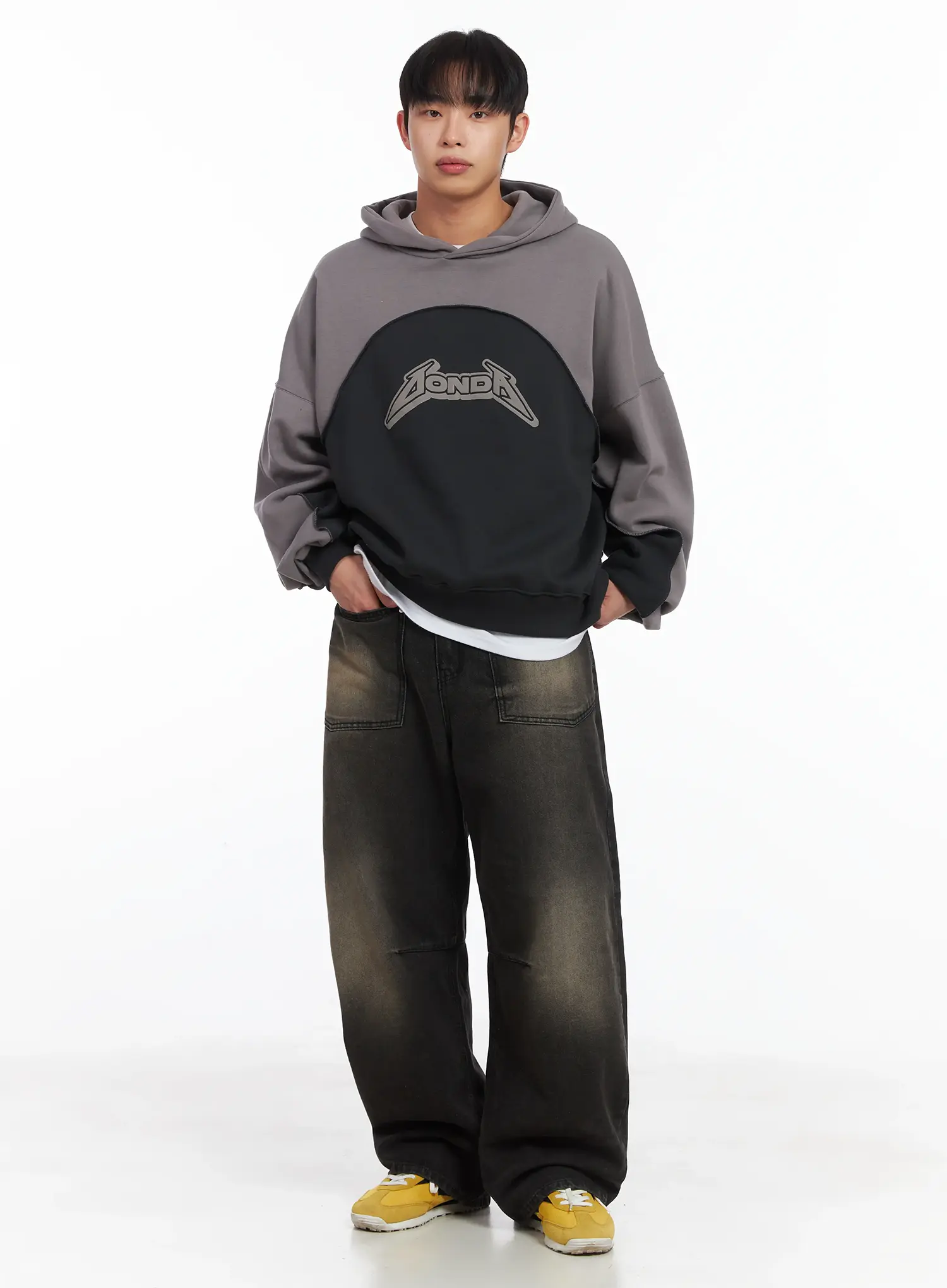 Unique Front Pocket Dark-Washed Jeans ID515 - Image 9