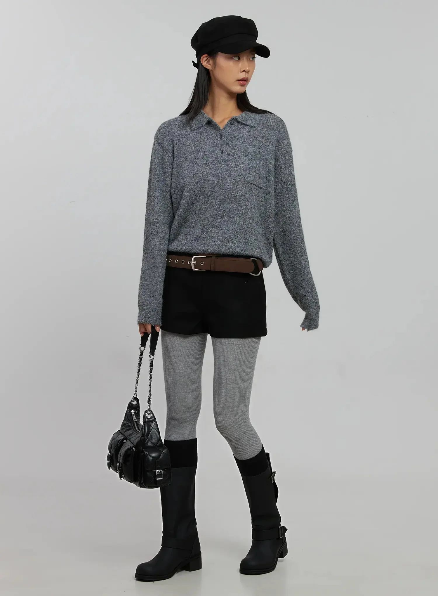 Unisex Ring Buckle Belt IN507 - Image 7