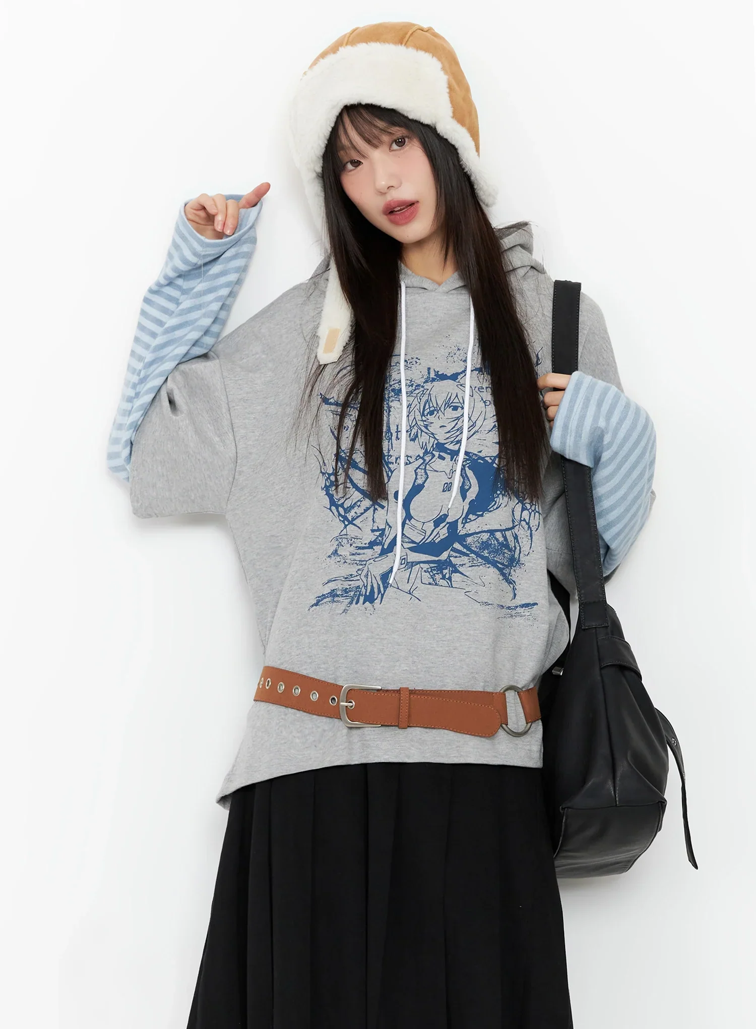 Unisex Ring Buckle Belt IN507 - Image 8