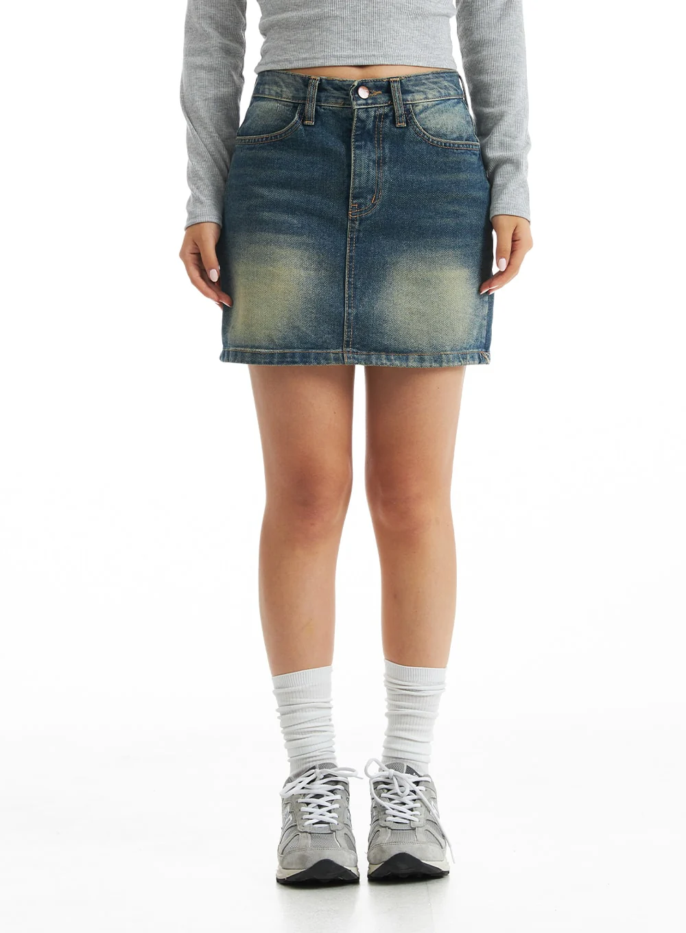Urban Blues Denim Mini Skirt CO318 - Image 2