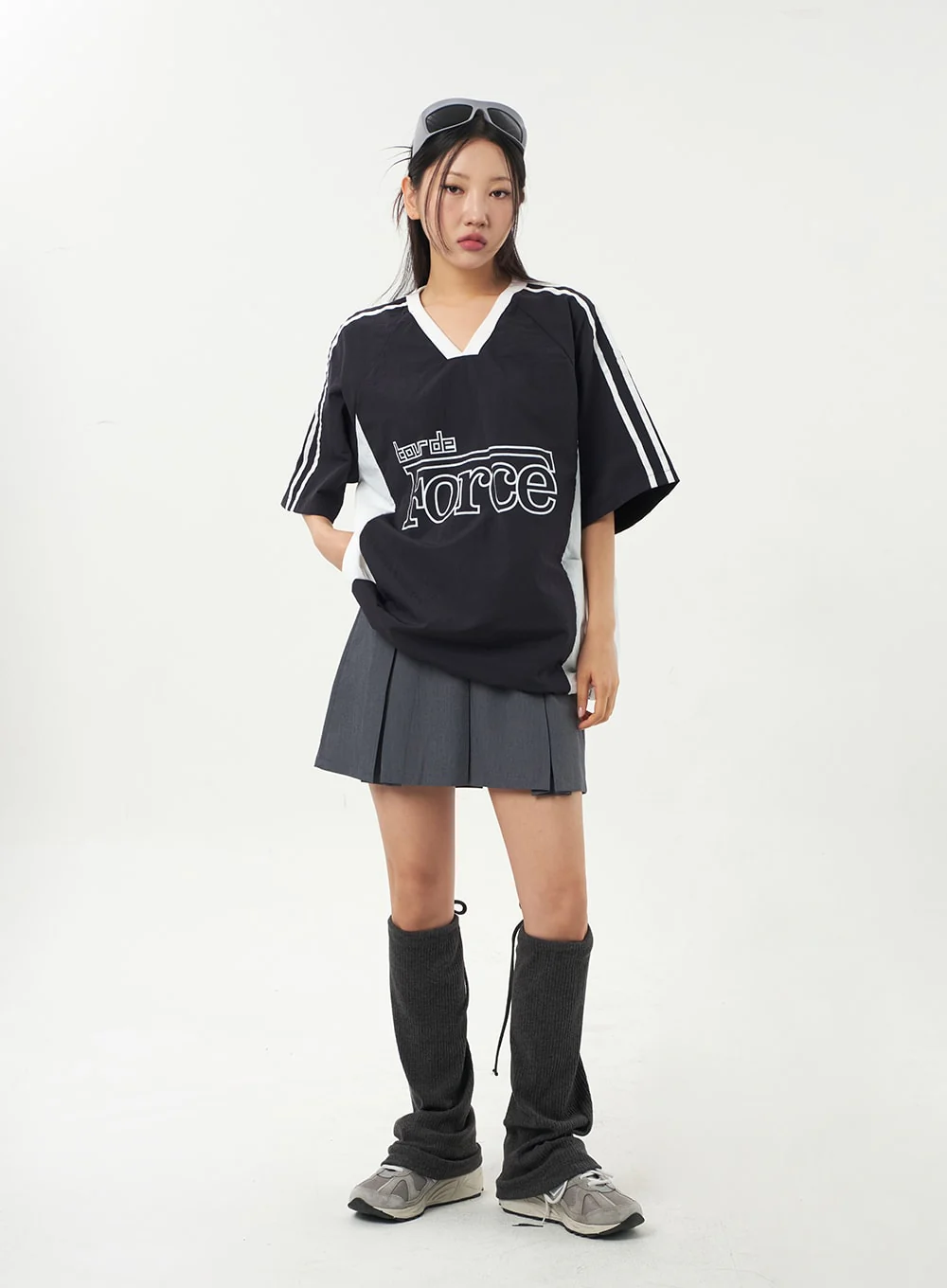 V-Neck Nylon Tee Unisex CA326 - Image 10