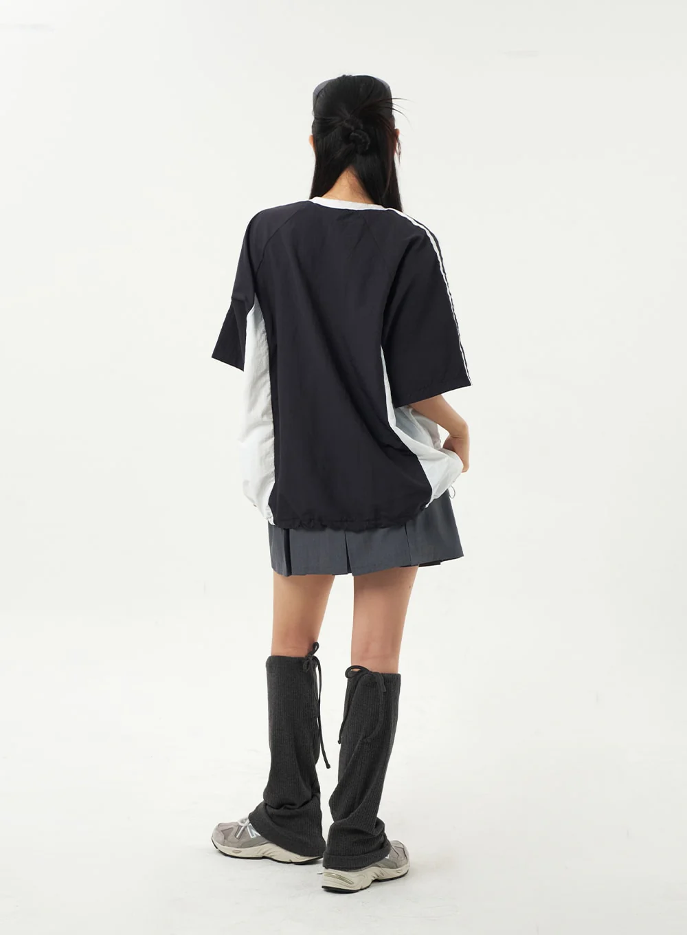 V-Neck Nylon Tee Unisex CA326 - Image 12