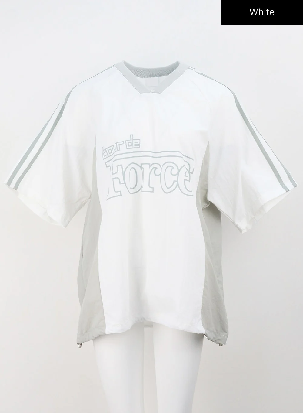 V-Neck Nylon Tee Unisex CA326 - Image 14