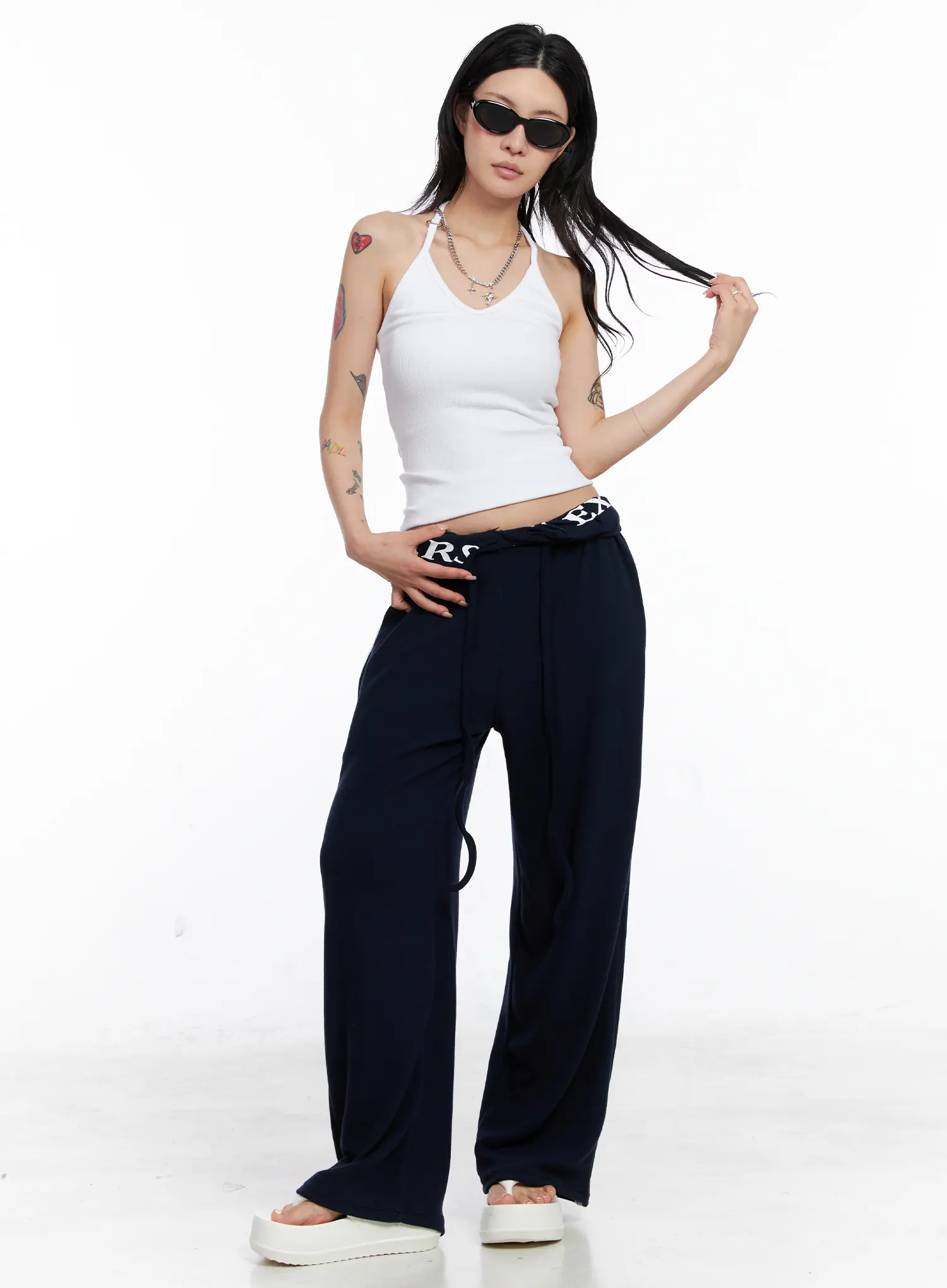 V-Neck Ring Detail Tank Top CS526 - Image 7
