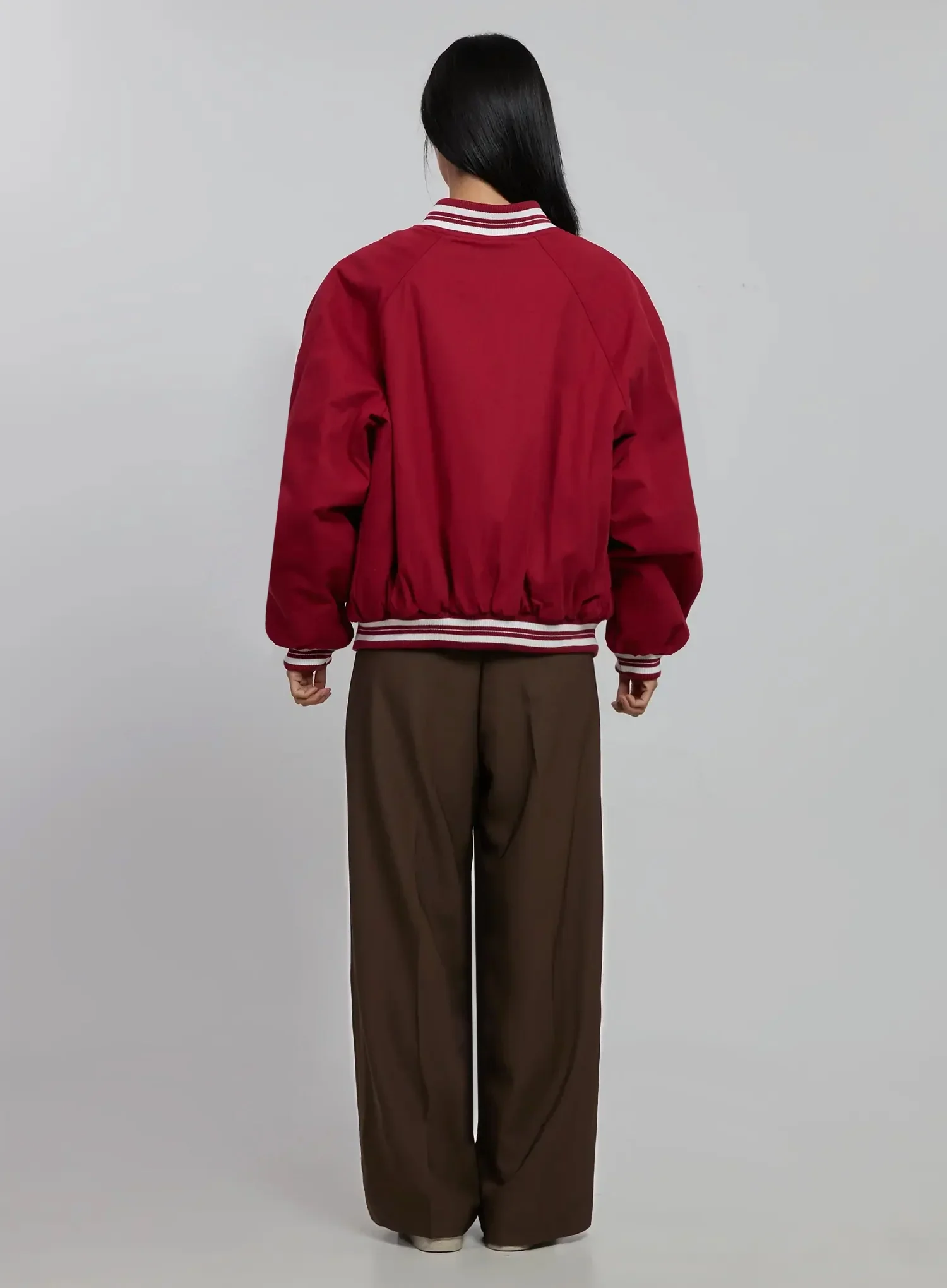 Varsity Bomber Jacket ID516 - Image 11