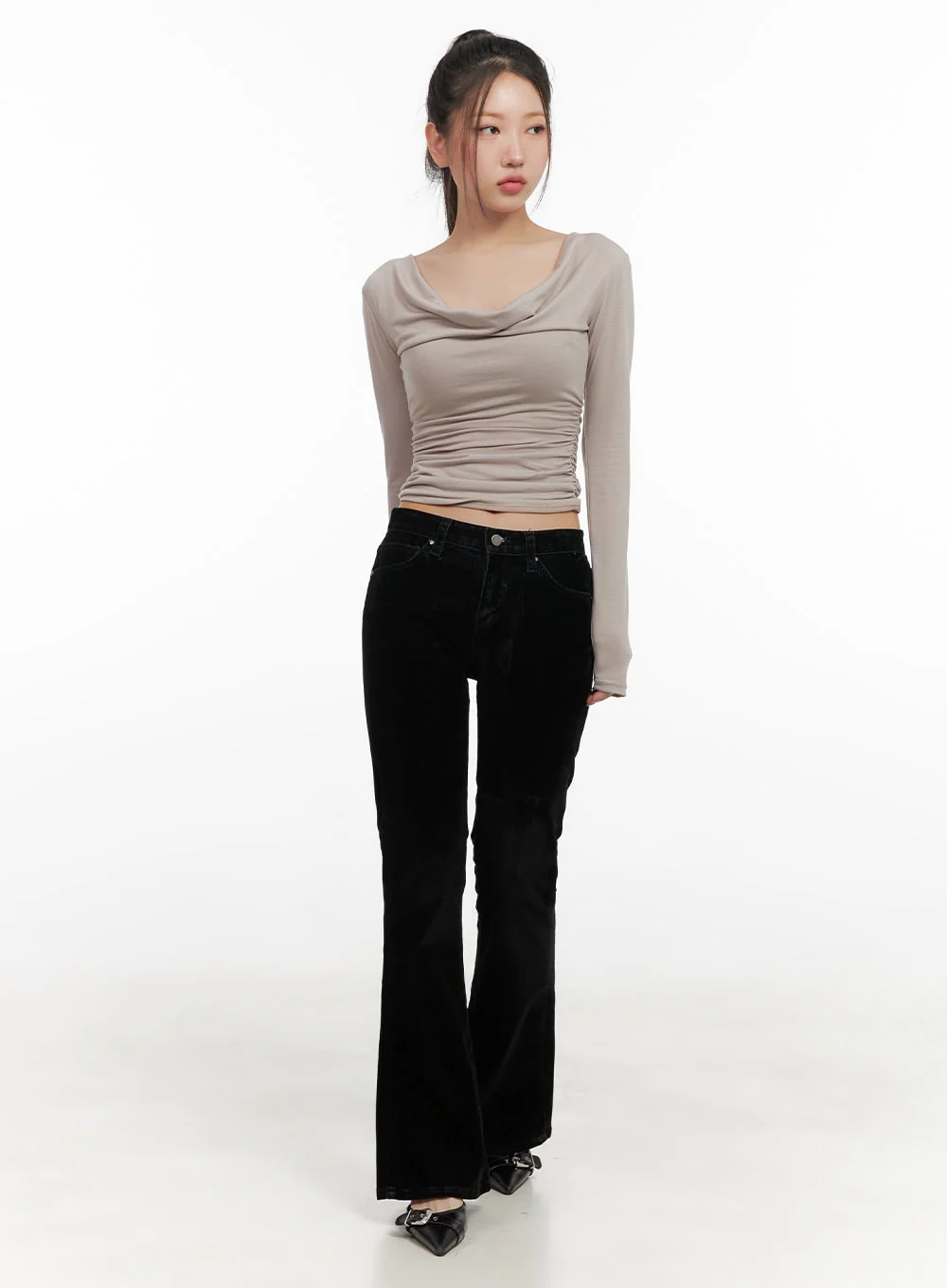 Velvet Dreams Slim Fit Pants CD413 - Image 2
