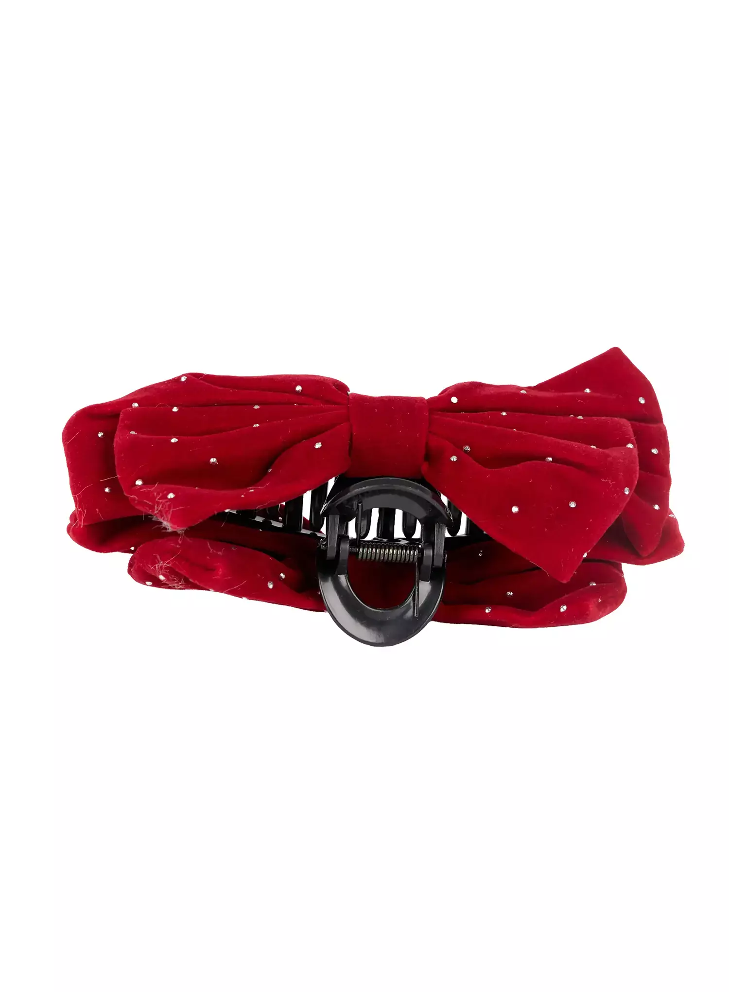 Velvet Ribbon Hair Claw Clip IO527 - Image 10