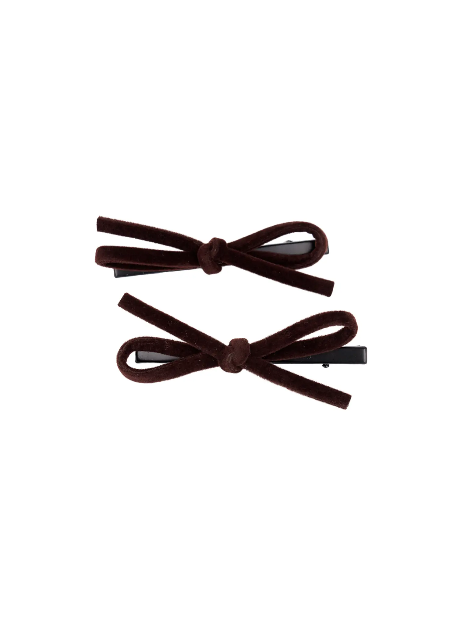 Velvet Ribbon Hair Clip CN527 - Image 10