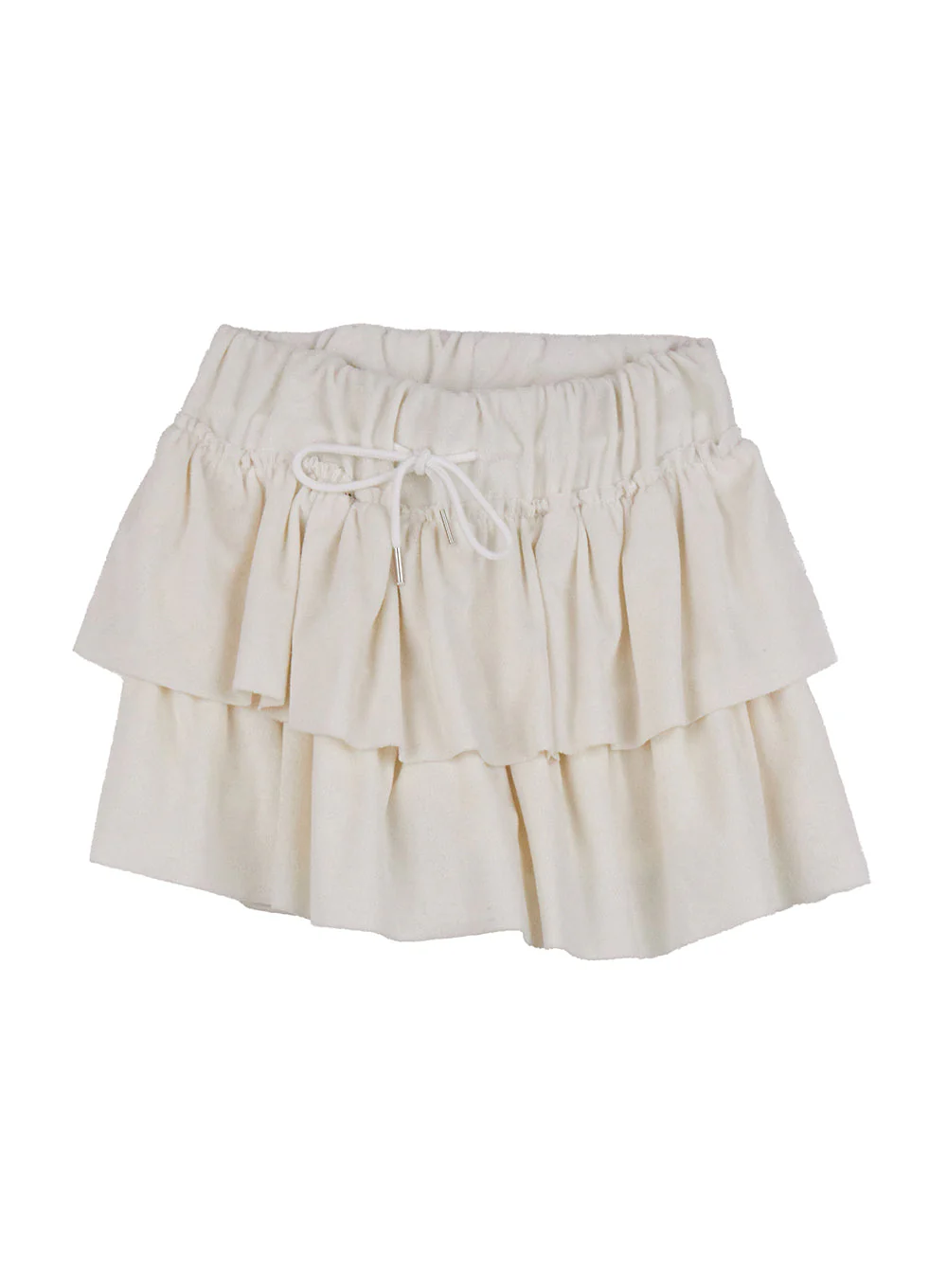 Velvet Ruffle Mini Skirt CJ508 - Image 8