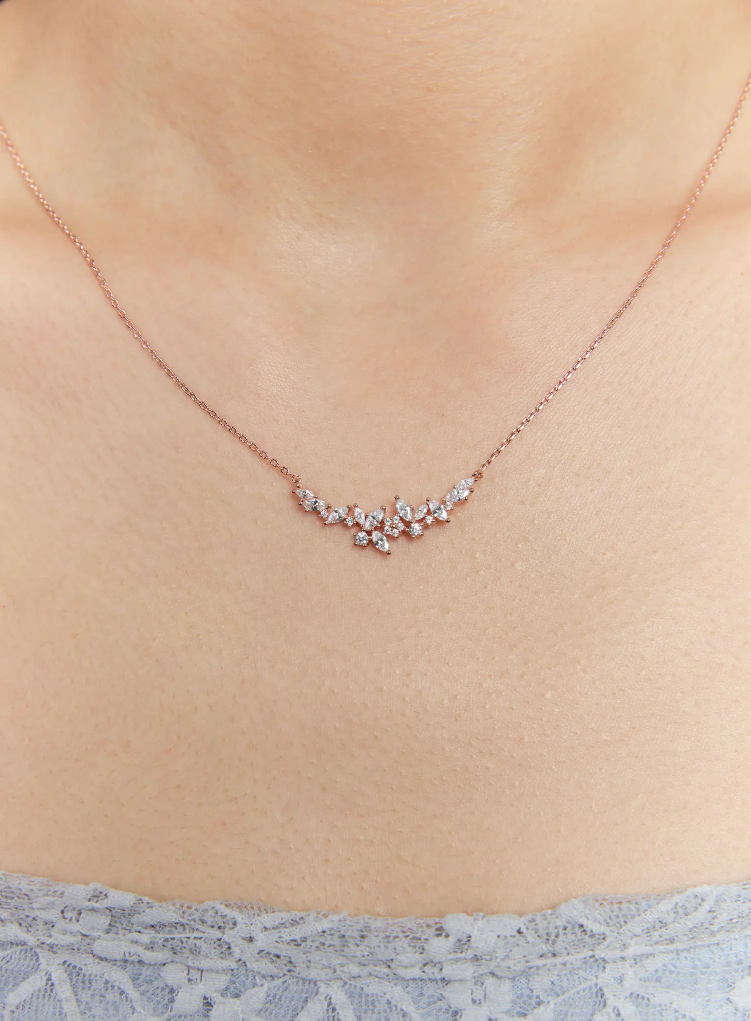Vine Bloom Necklace IS517 - Image 4