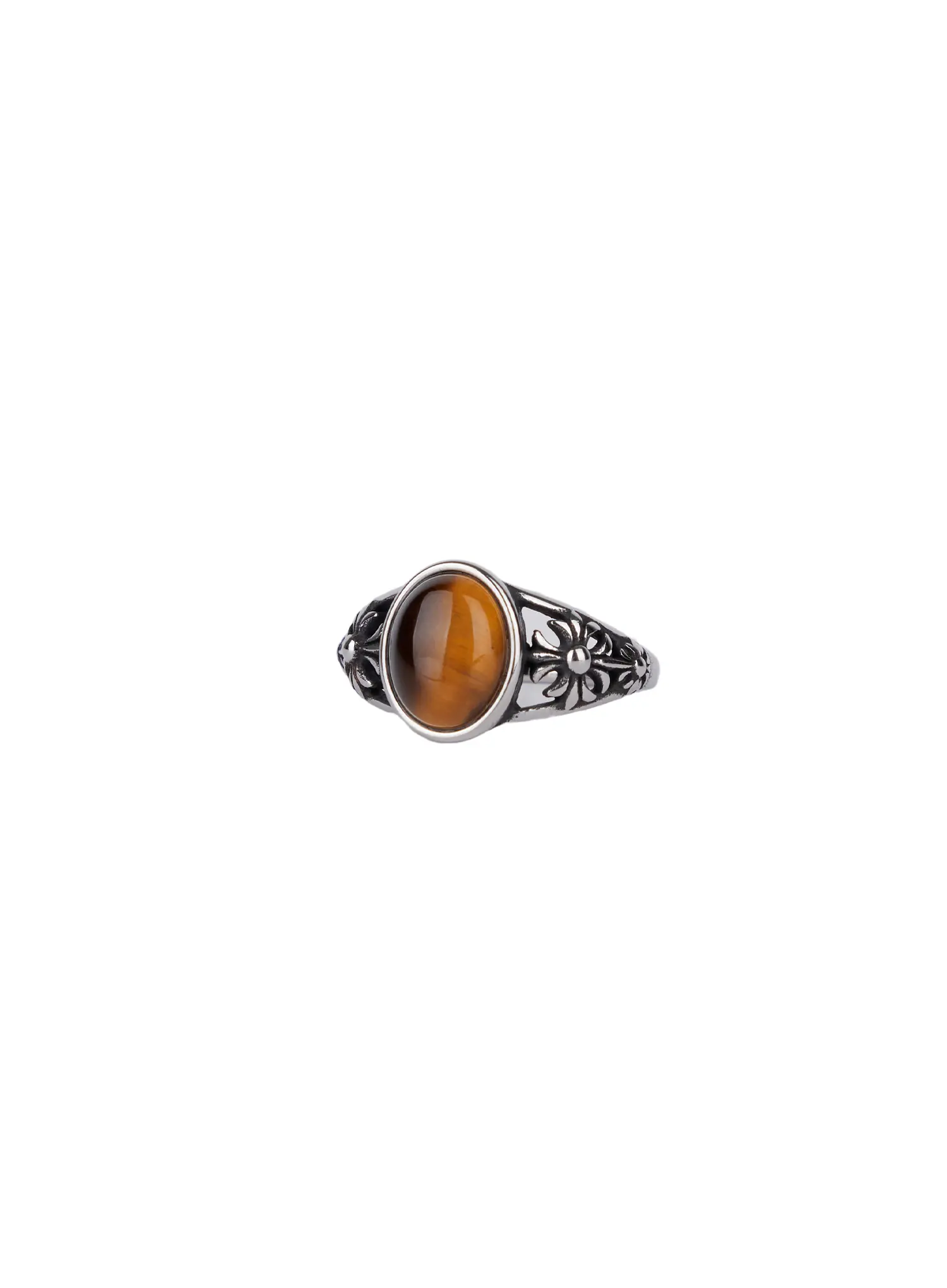 Vintage Floral Bold Ring CD501 - Image 4