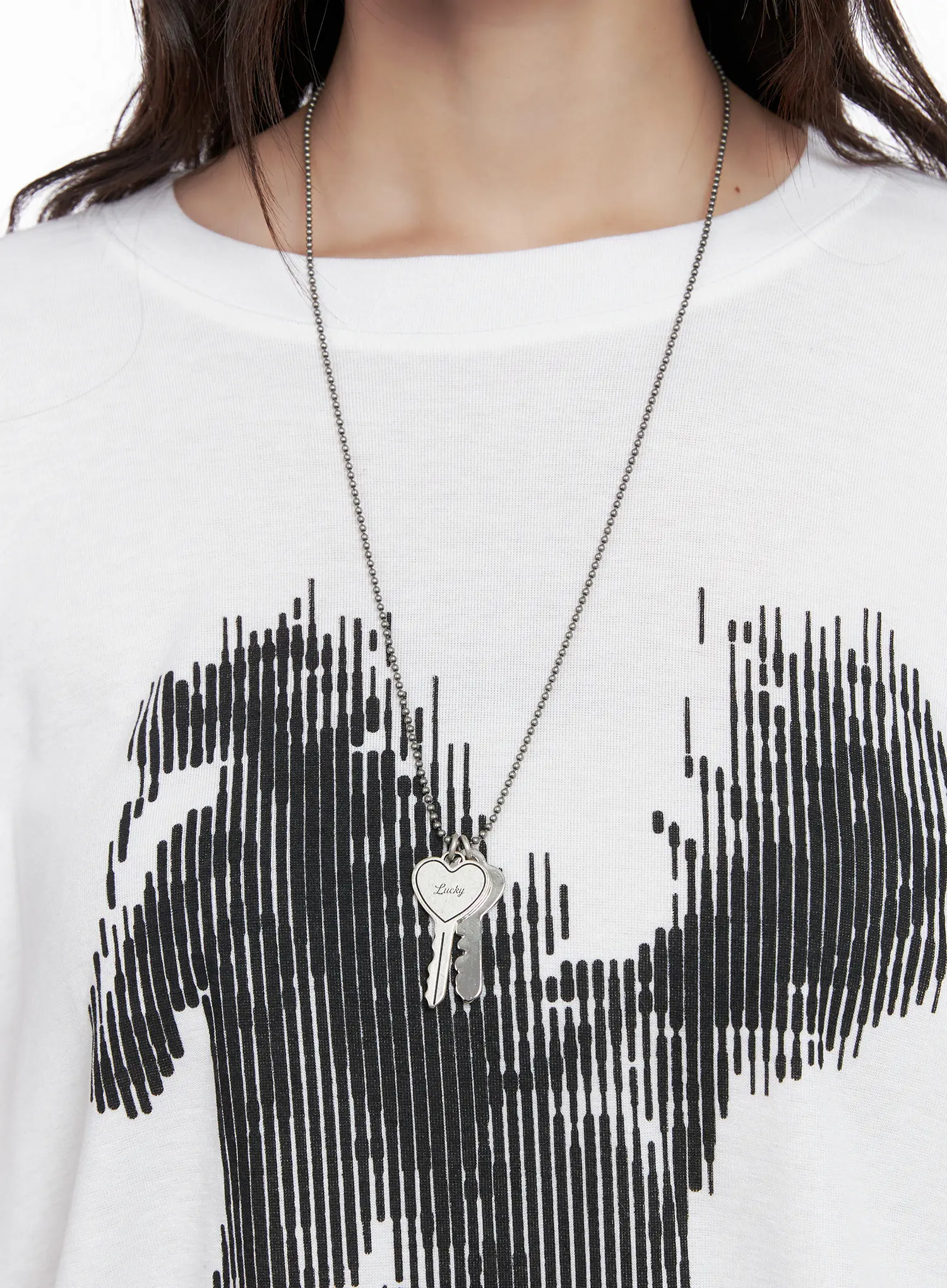 Vintage Key Charm Necklace CN511