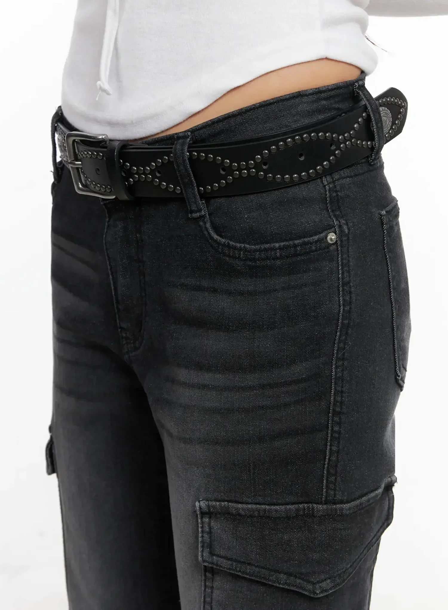 Vintage Studded Belt IN514 - Image 4