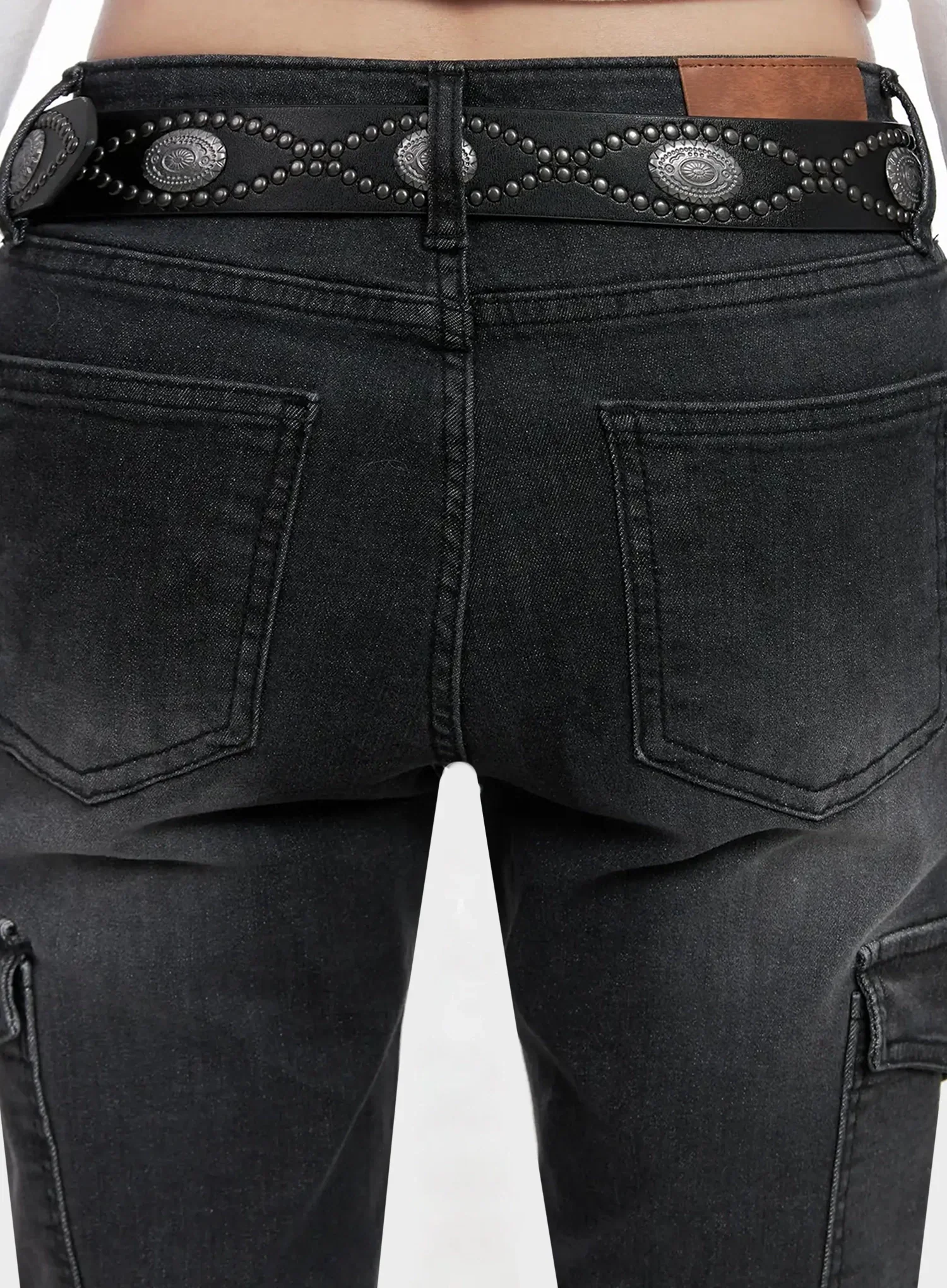 Vintage Studded Belt IN514 - Image 5