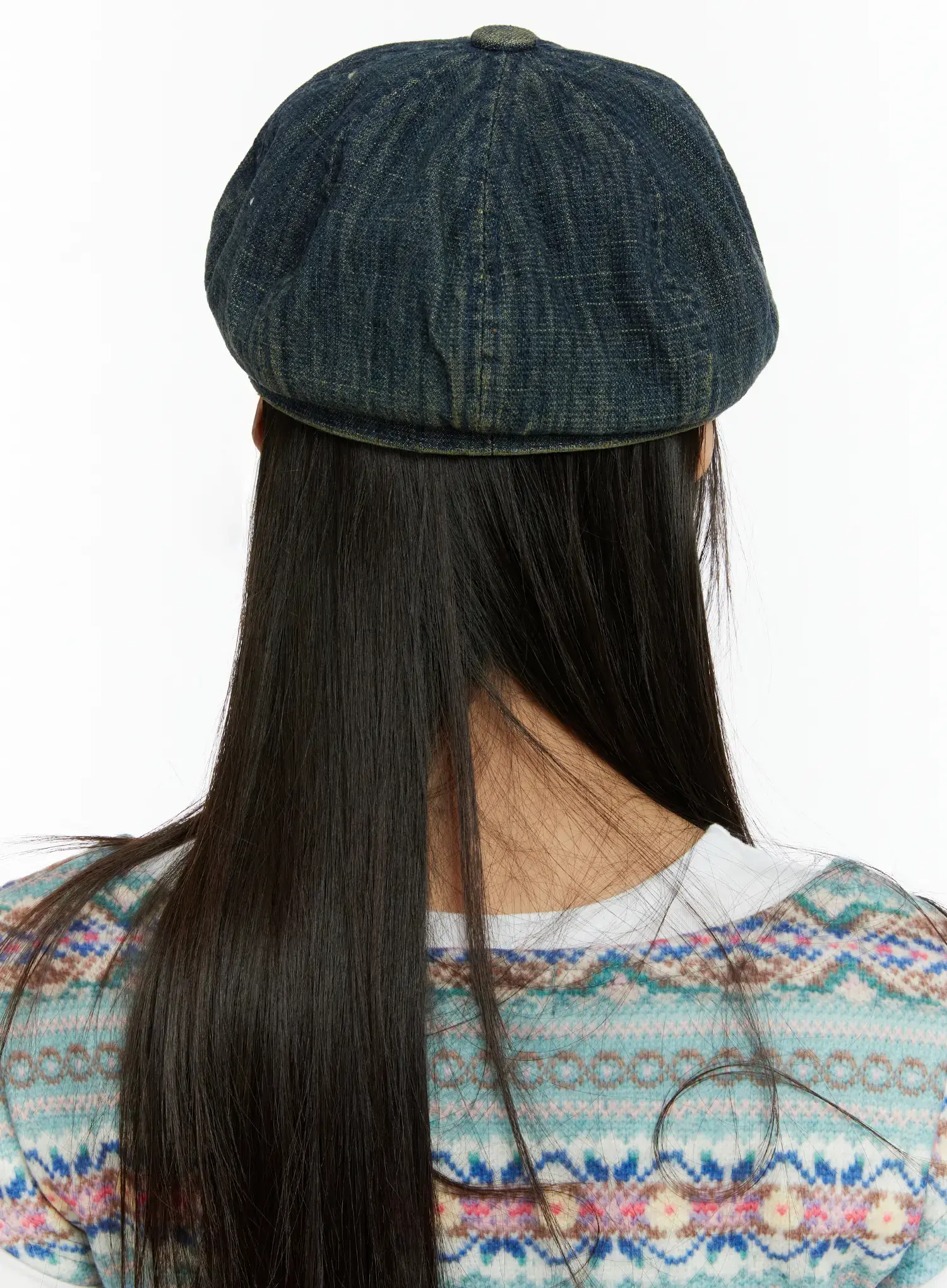 Vintage Style Denim Hat CF510 - Image 6