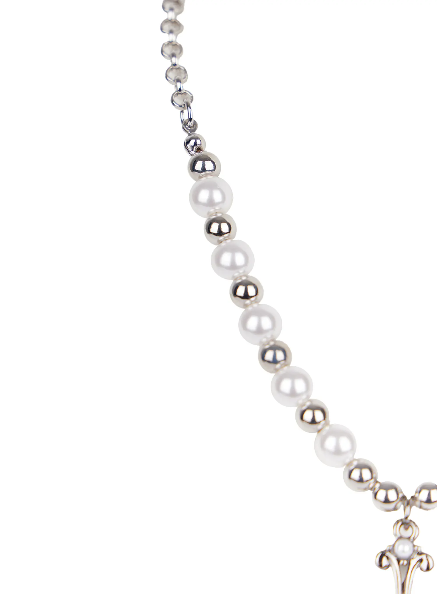 Vintage Style Faux Pearl Pendant Necklace CN511 - Image 6