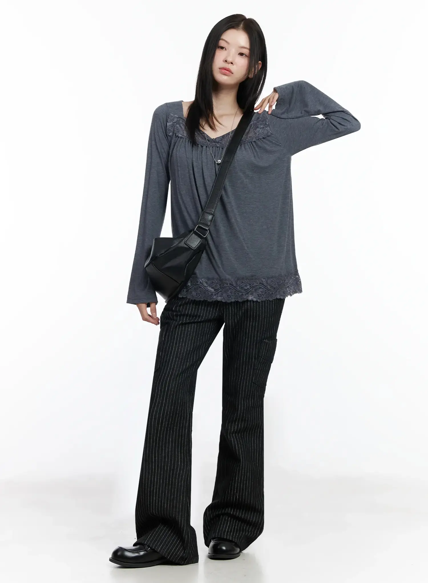 Vintage Style Lace Blouse IM509 - Image 14