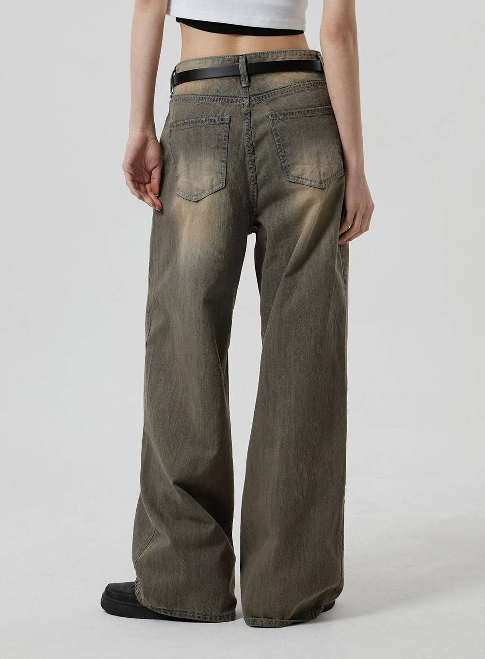 Vintage Wash Baggy Jeans CF307 - Image 6