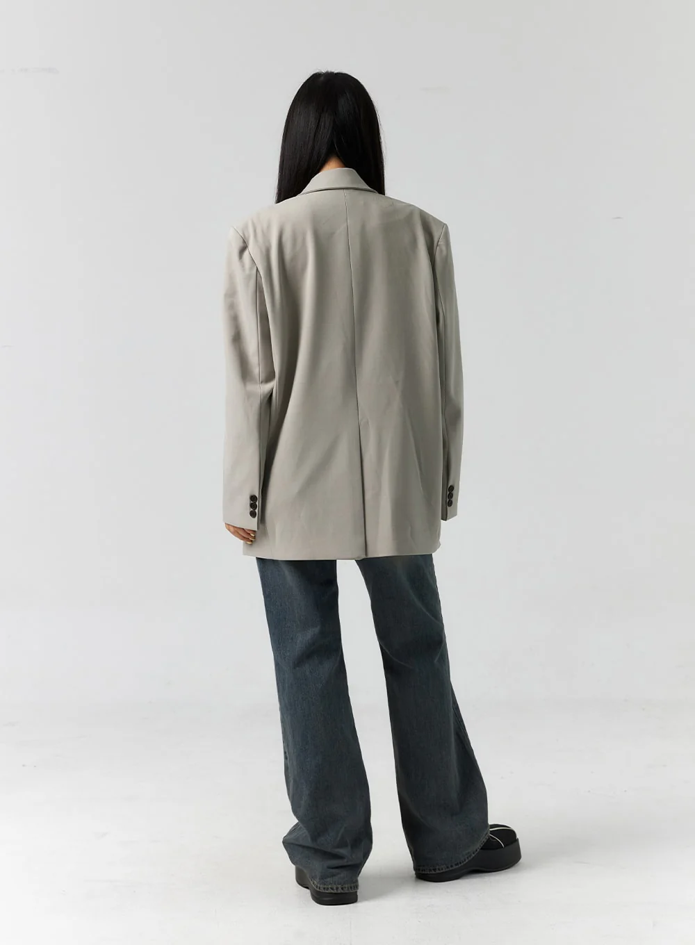 Vintage Wash Bootcut Jeans CS305 - Image 10