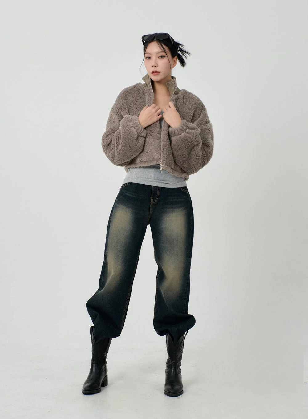 Vintage Washing Baggy Jeans ID23 - Image 14