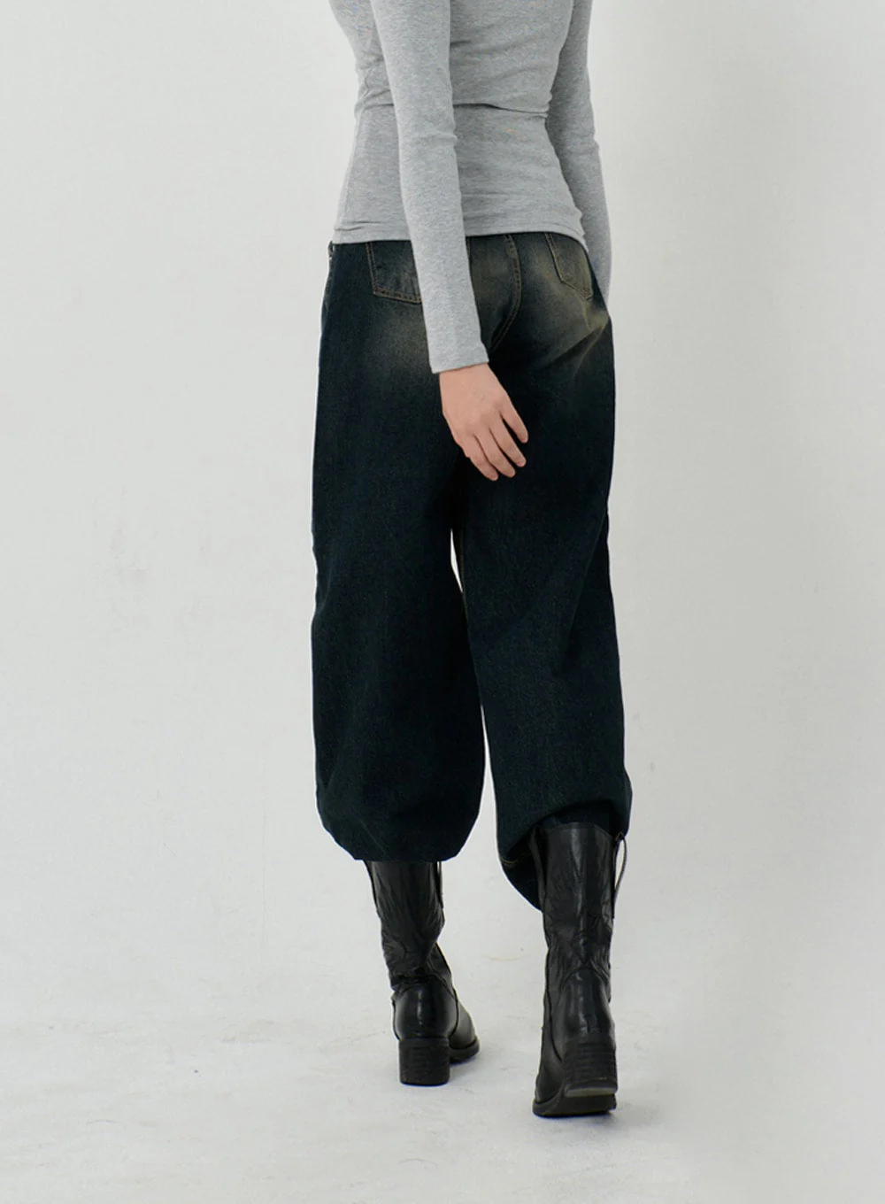Vintage Washing Baggy Jeans ID23 - Image 3