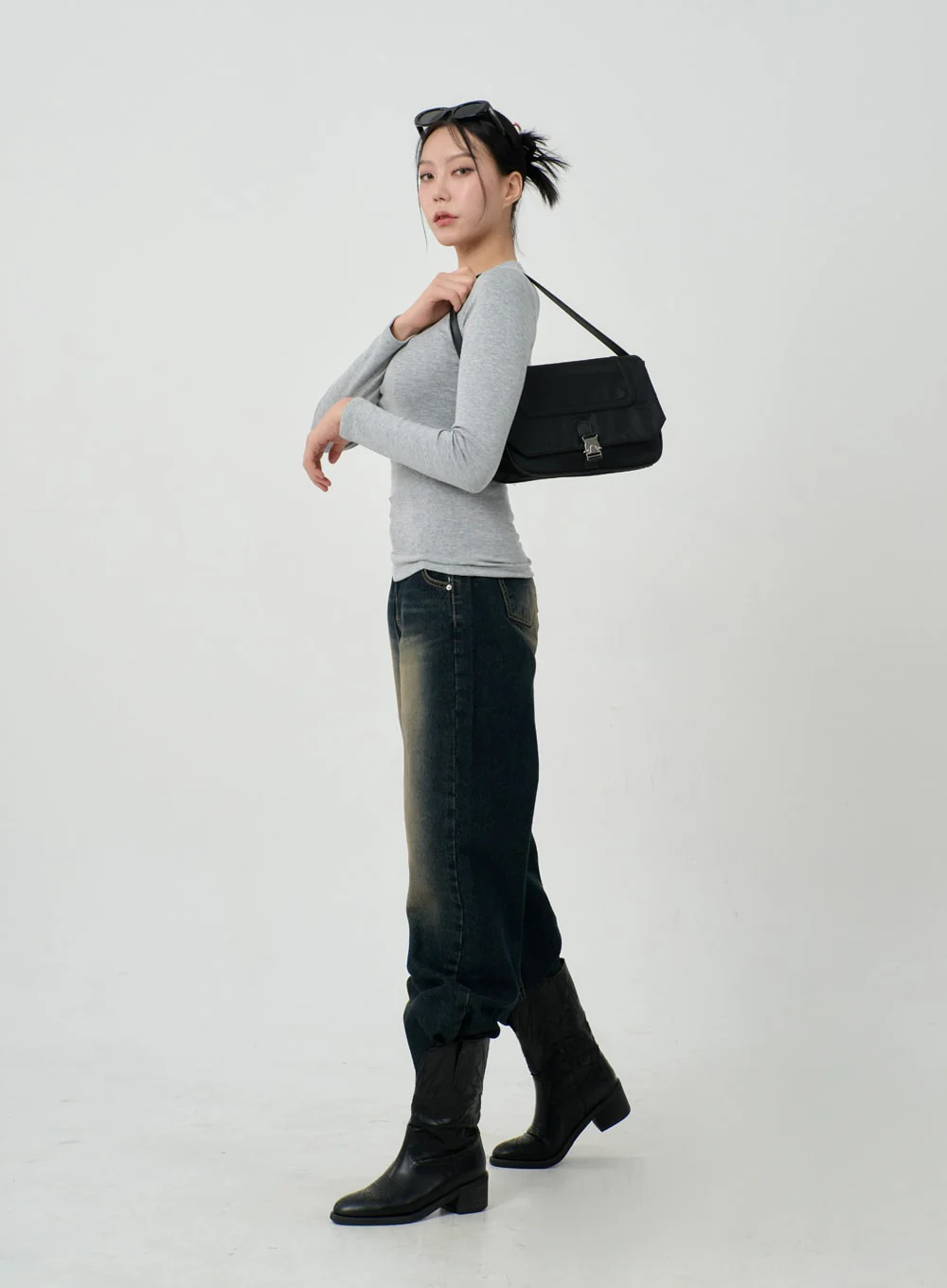 Vintage Washing Baggy Jeans ID23 - Image 9