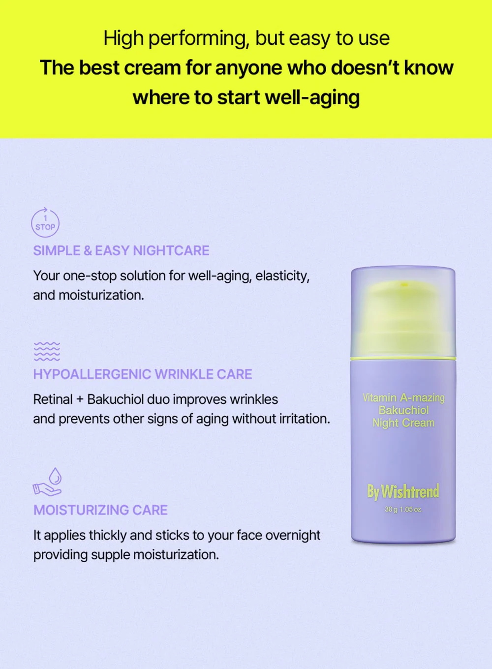 Vitamin A-mazing Bakuchiol Night Cream (30g) - Image 6