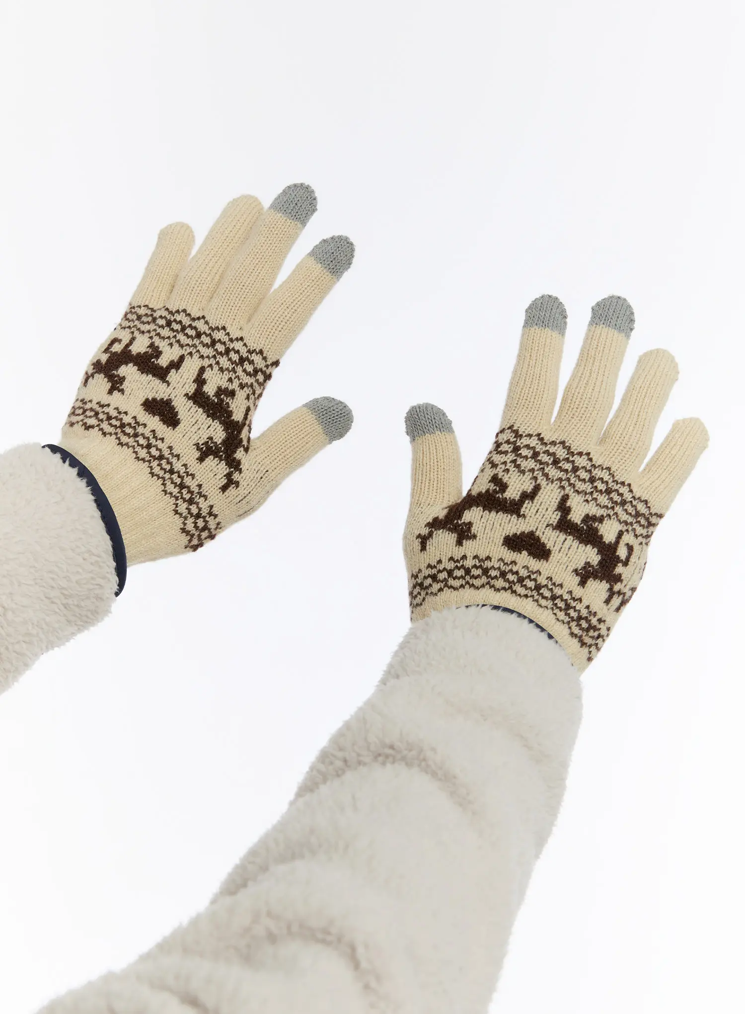 Warm Nordic Winter Gloves IN524 - Image 2