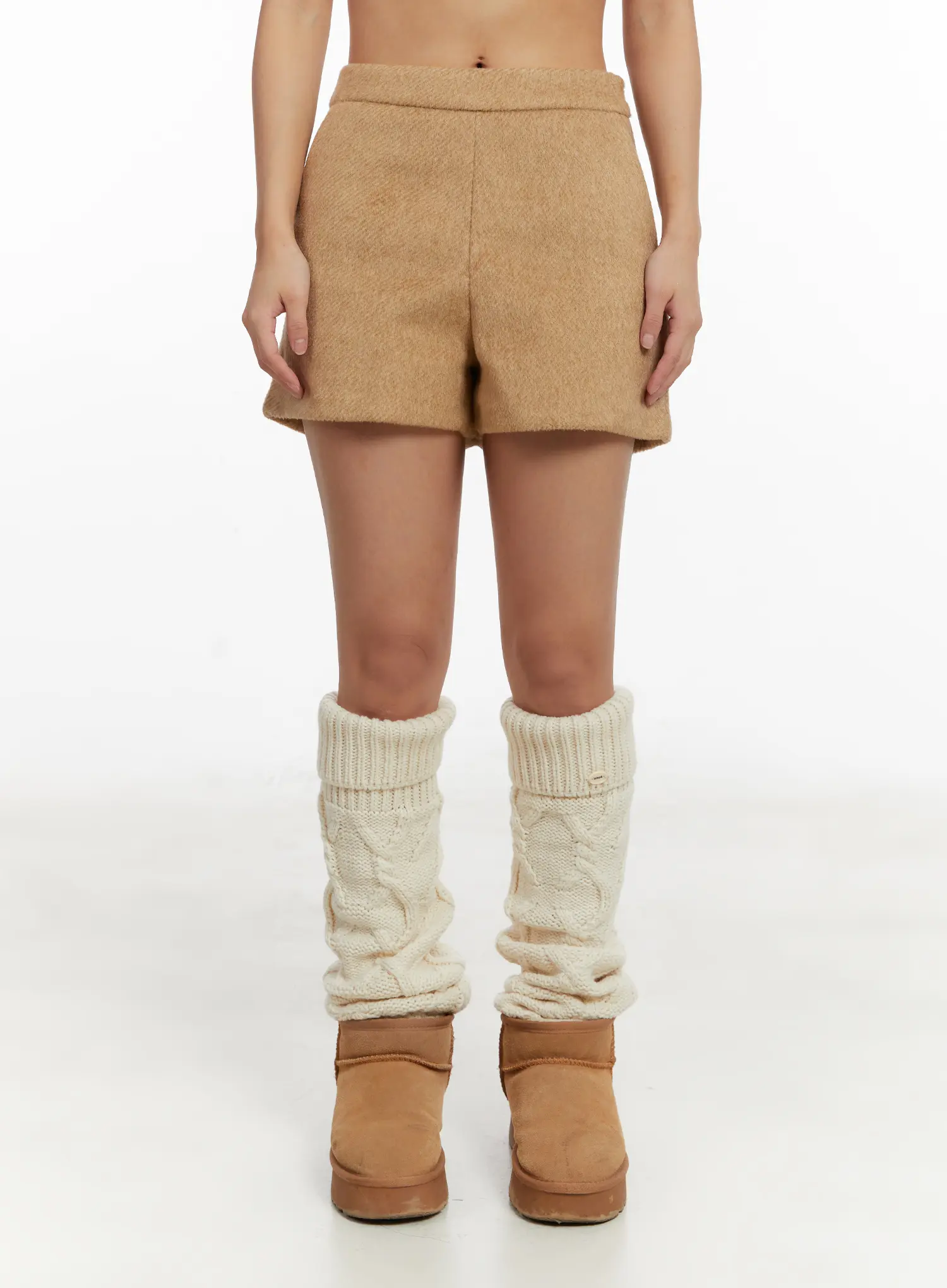 Warm Wool Blend Shorts CD512 - Image 10