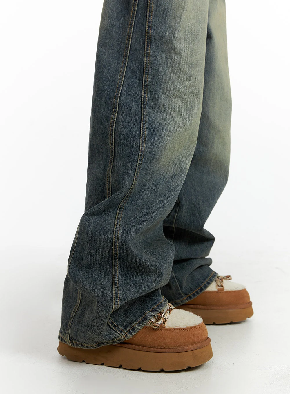 Washed Baggy Jeans CF416 - Image 2