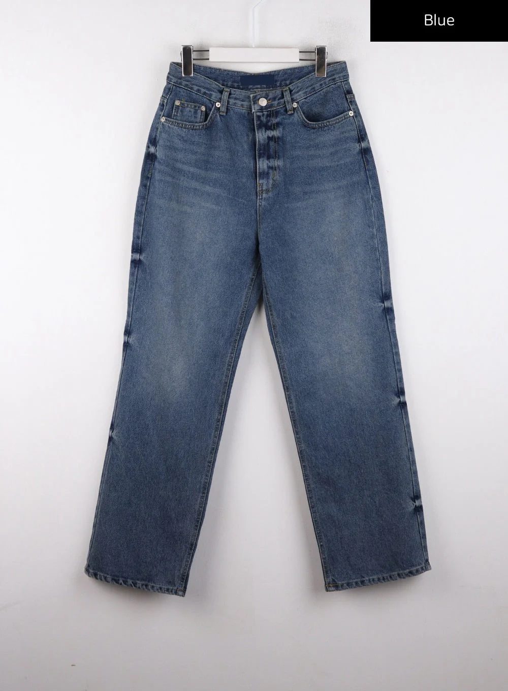 Washed Denim Wide Leg Jeans CD308 - Image 8