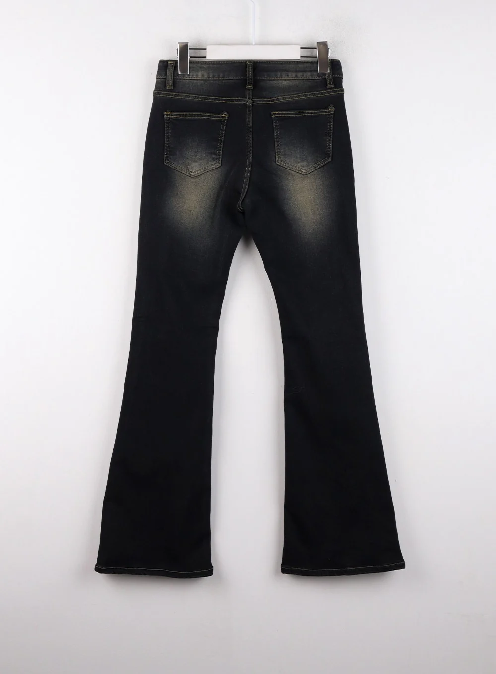 Washed Low Rise Bootcut Jeans CD308 - Image 9
