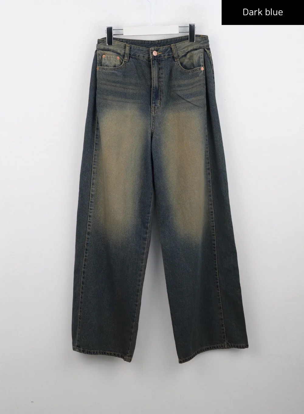 Washed Wide Leg Jeans CN315 - Image 8