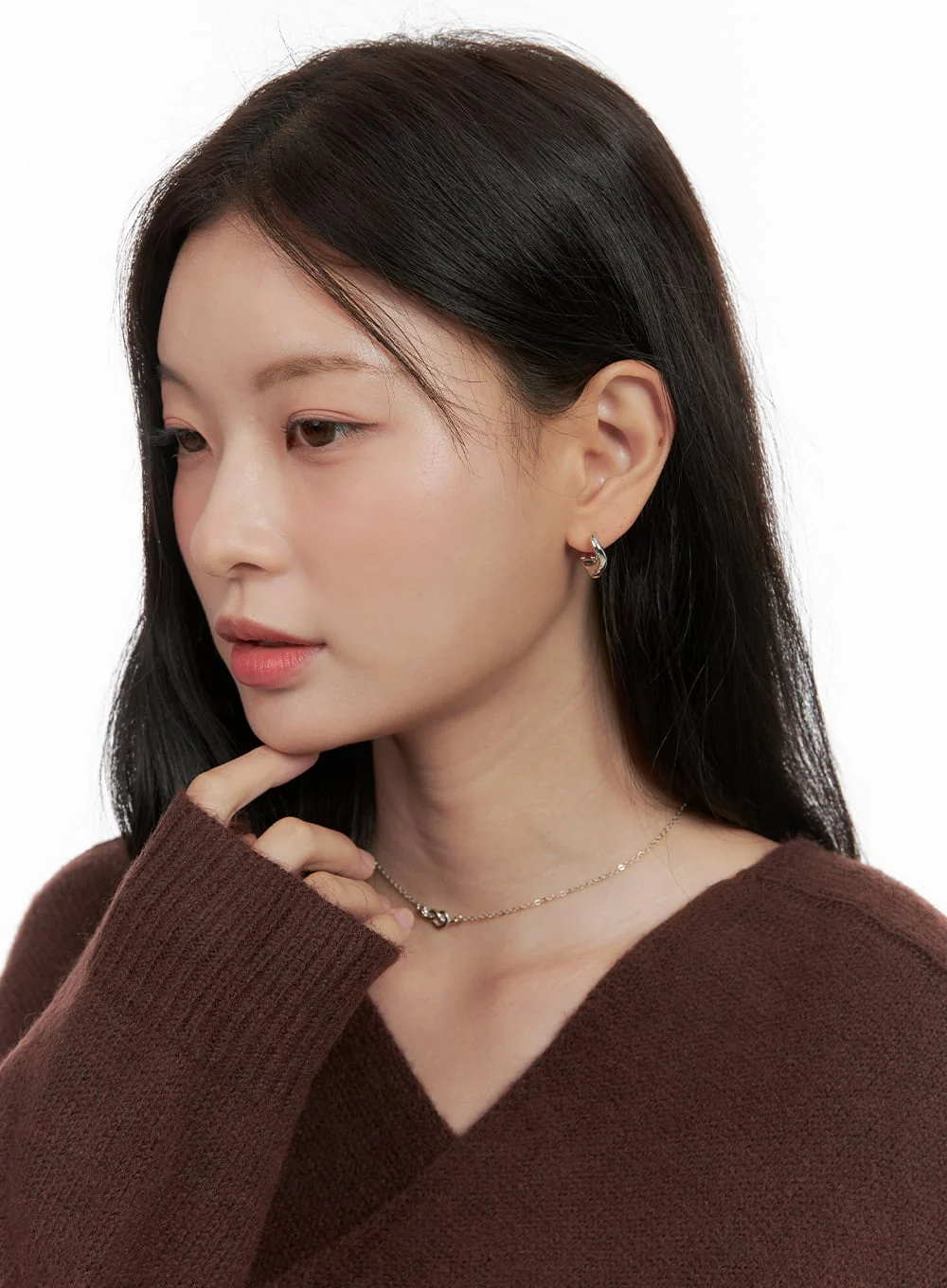 Wave Touch Earrings IO404 - Image 3