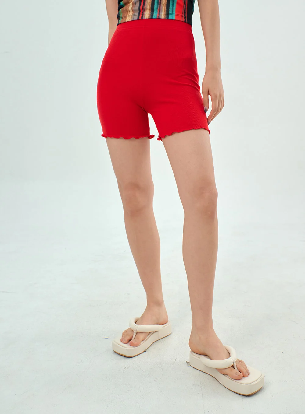 Wavy Biker Shorts BY303 - Image 13