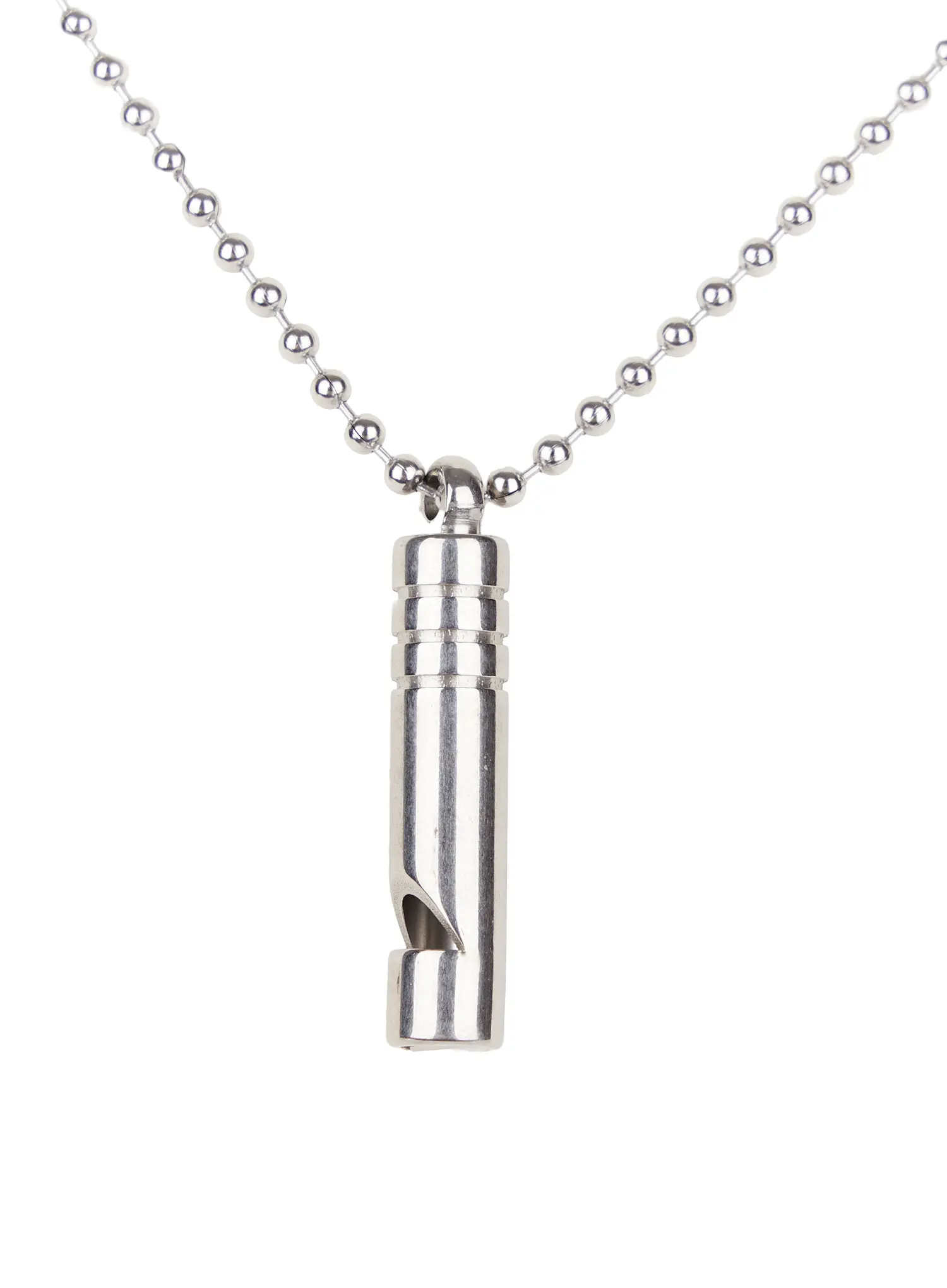 Whistle Ball Chain Necklace ID524 - Image 8
