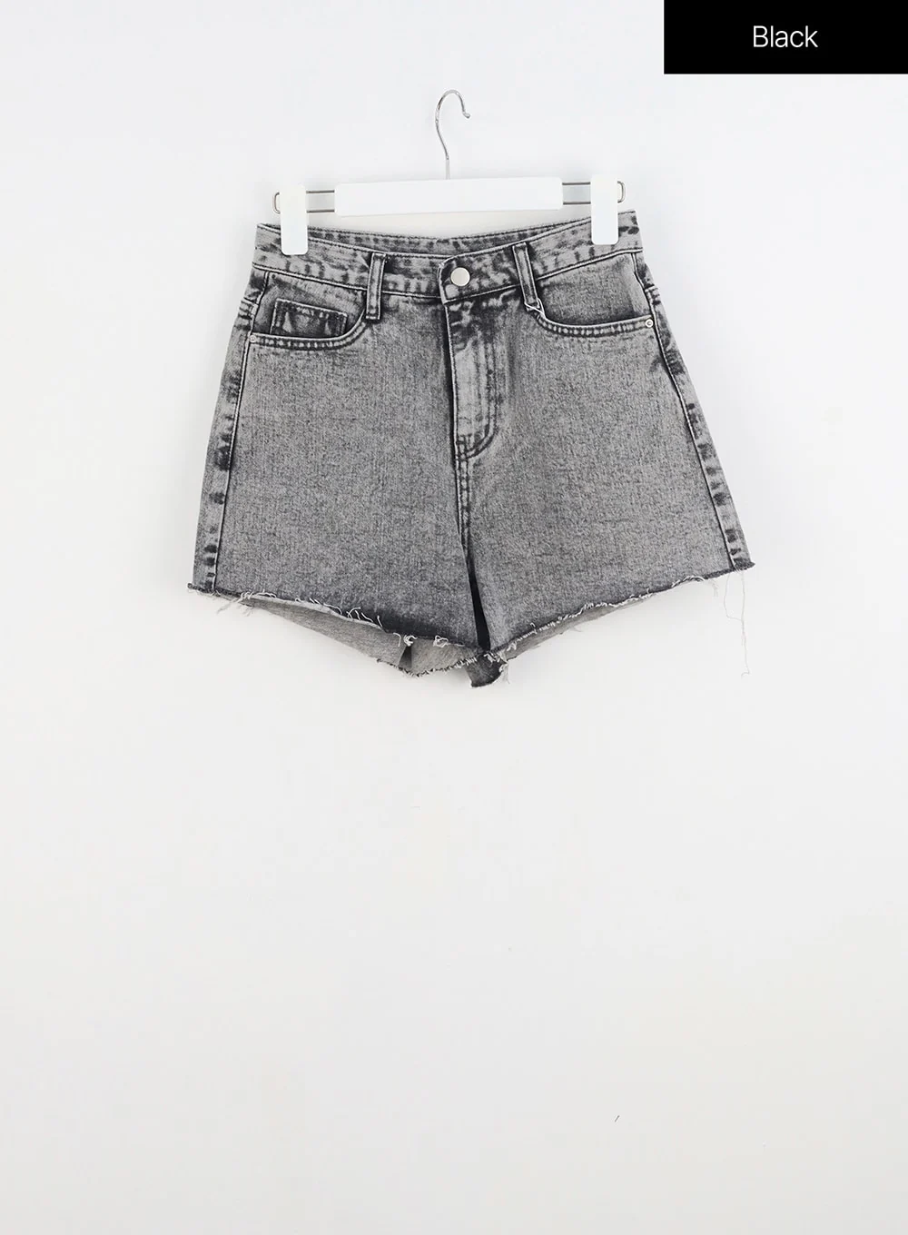 Wide Denim Shorts IU313 - Image 8