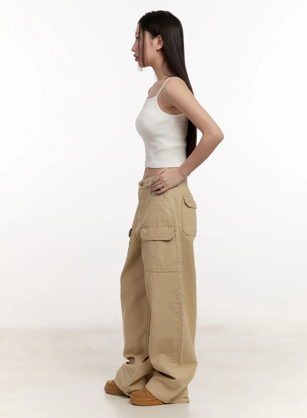Wide-Fit Cargo Pants CM507 - Image 6